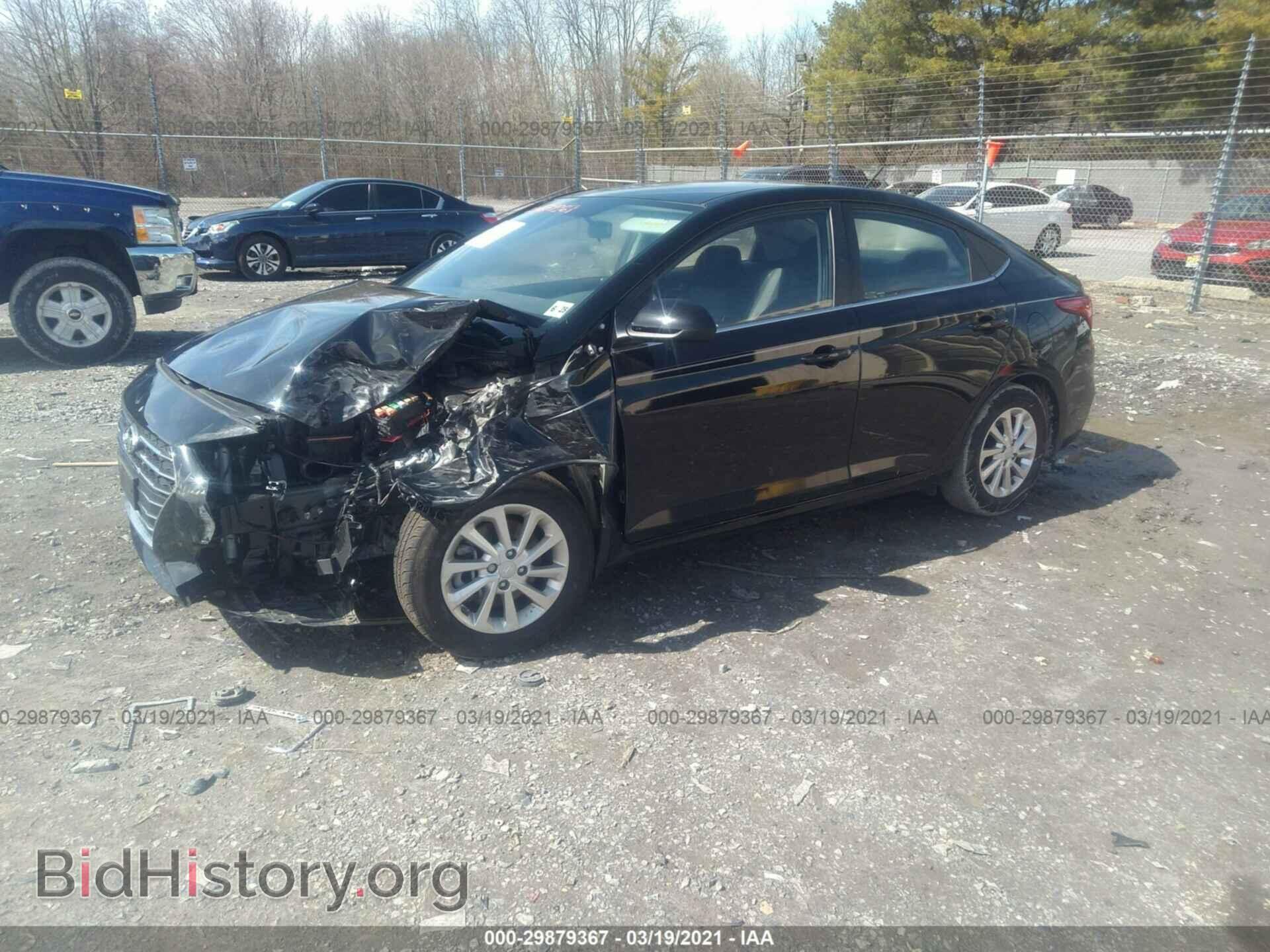 2020 HYUNDAI ACCENT - VIN: 3KPC24A65LE104660 - Фото 2