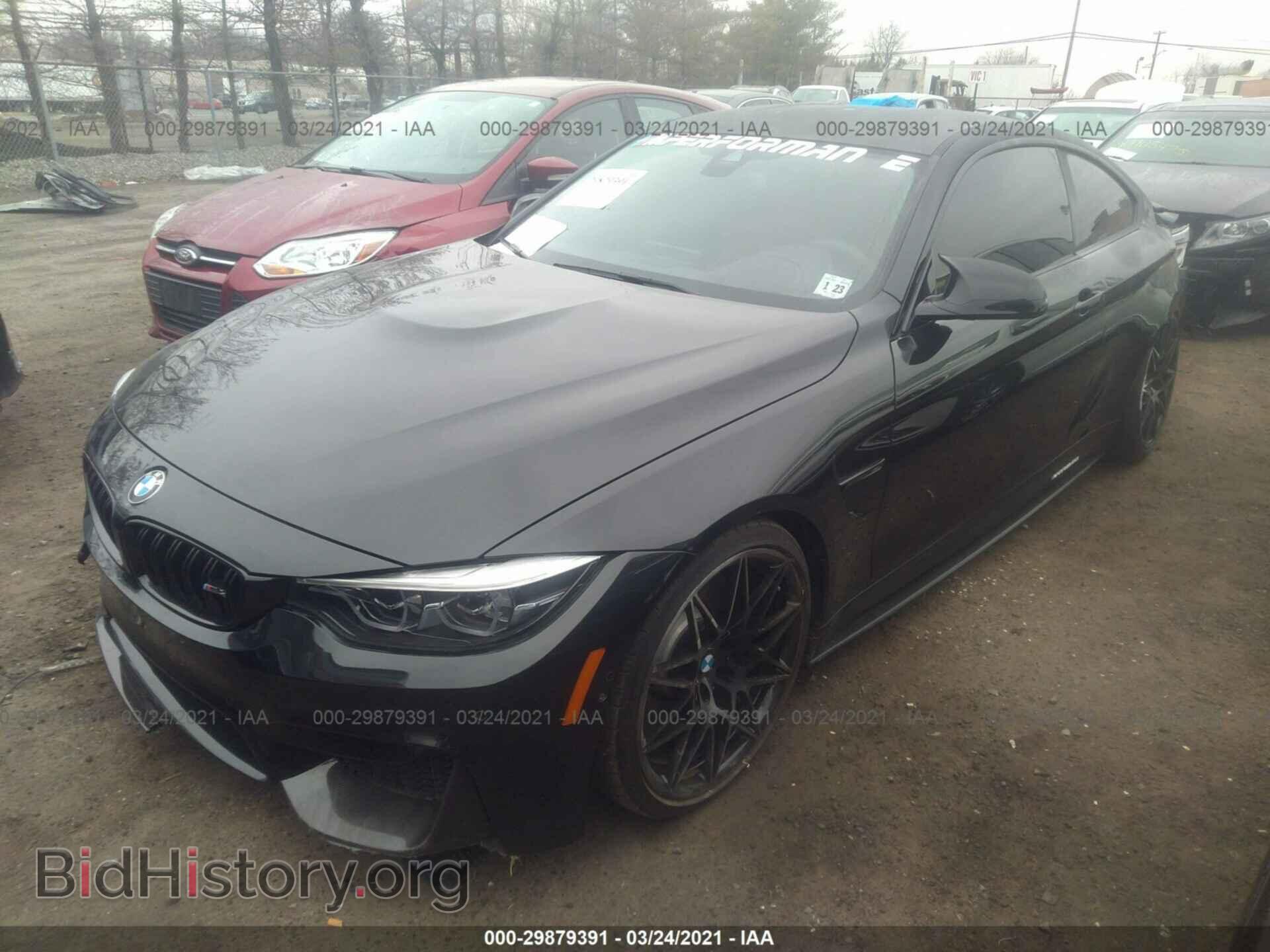 2018 BMW M4 - VIN: WBS4Y9C5XJAC87067 - Фото 2