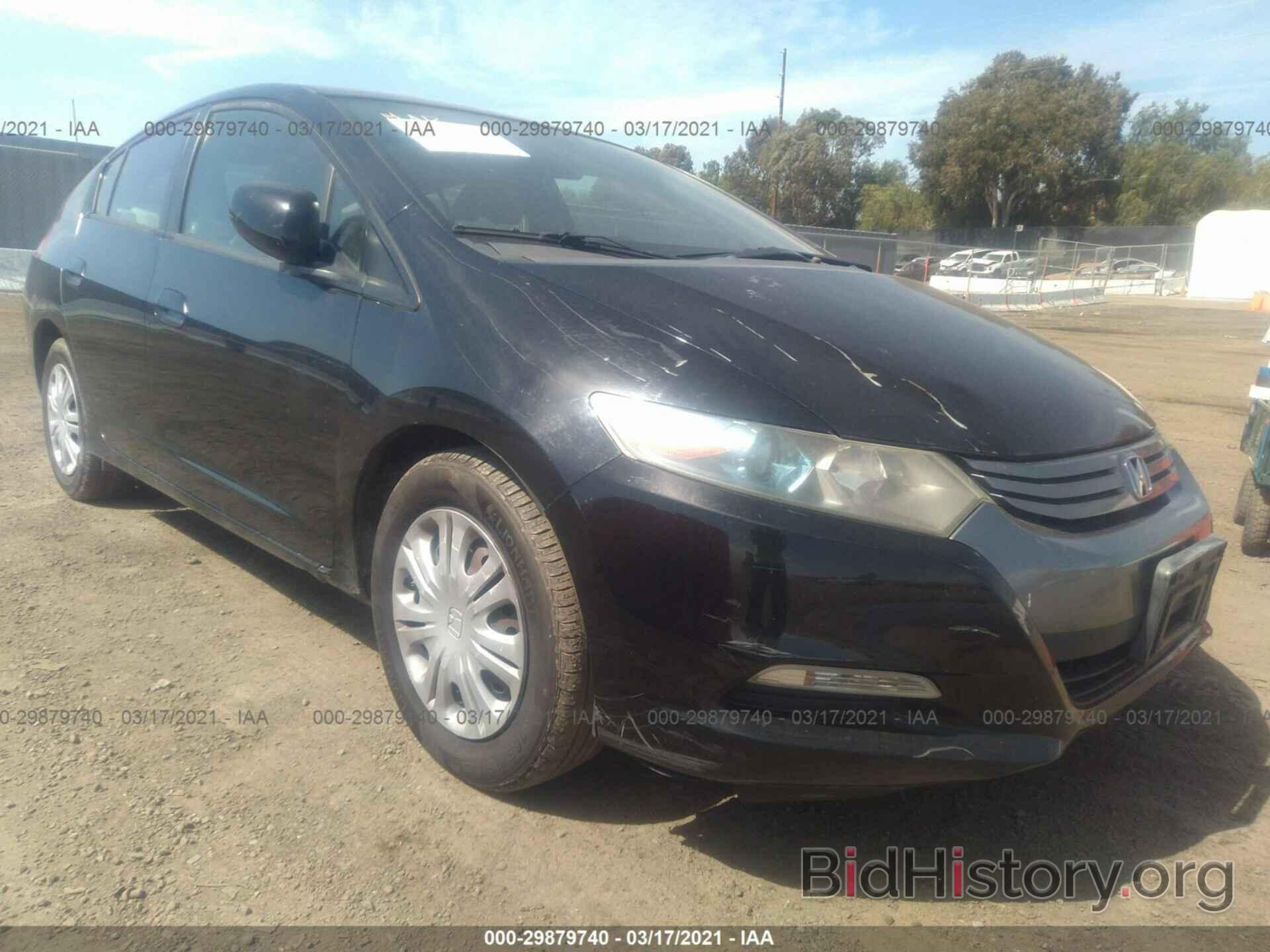 Photo JHMZE2H55AS009916 - HONDA INSIGHT 2010