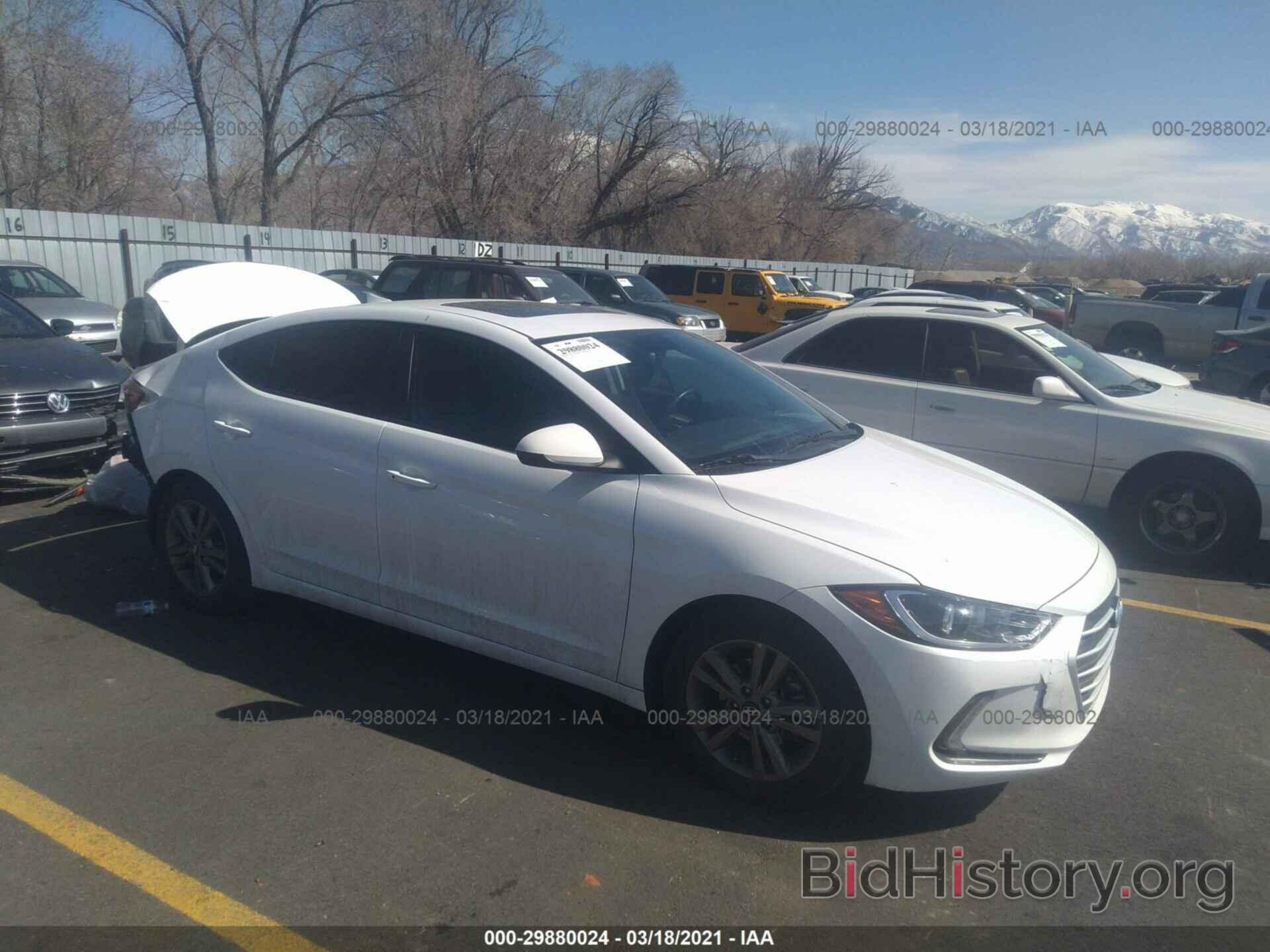 Photo 5NPD84LF9JH341225 - HYUNDAI ELANTRA 2018