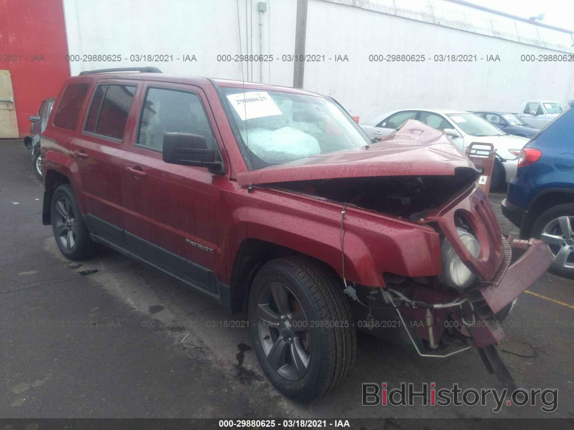 Фотография 1C4NJPFA6ED731771 - JEEP PATRIOT 2014