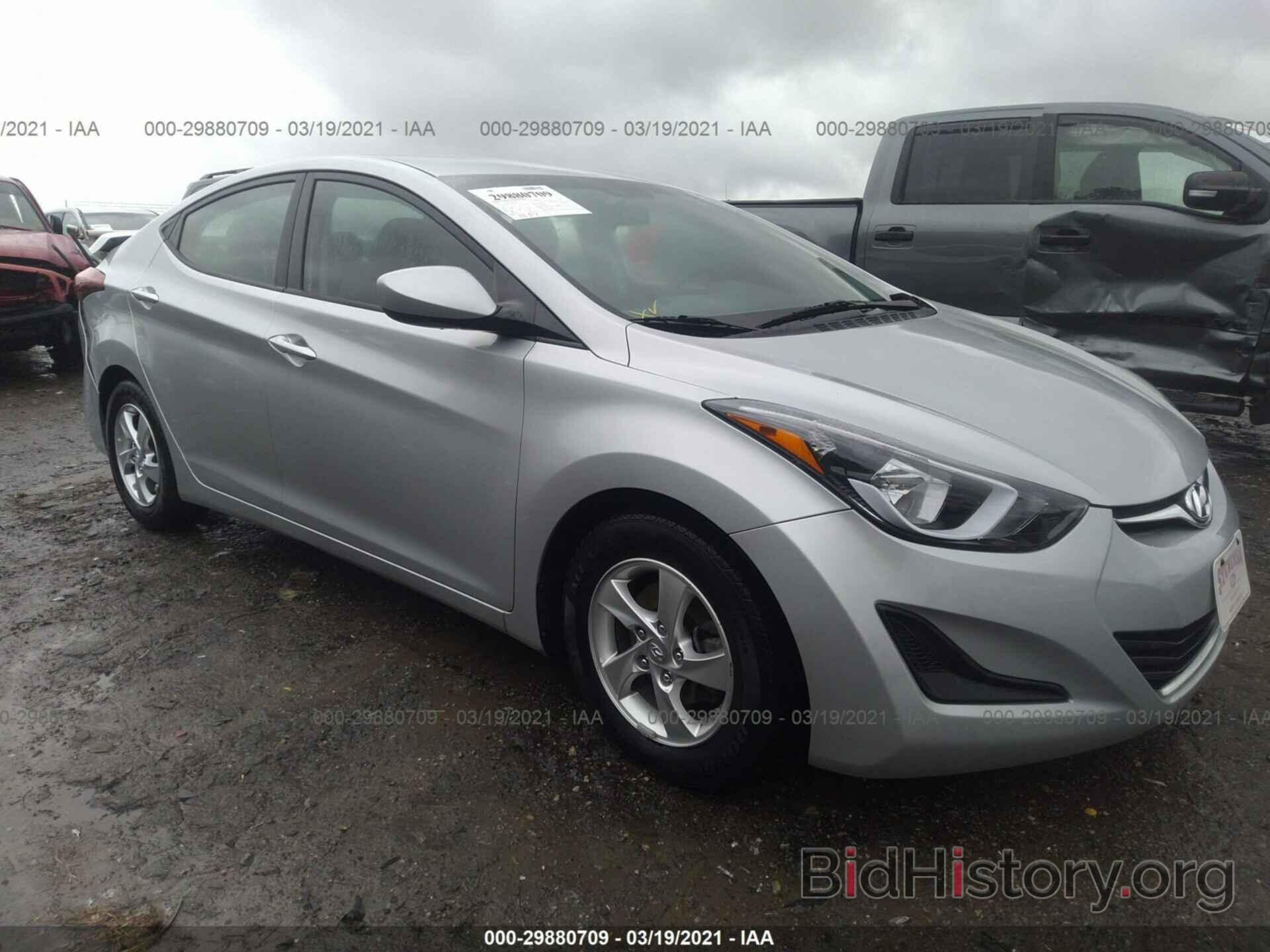 Photo 5NPDH4AE2EH512378 - HYUNDAI ELANTRA 2014