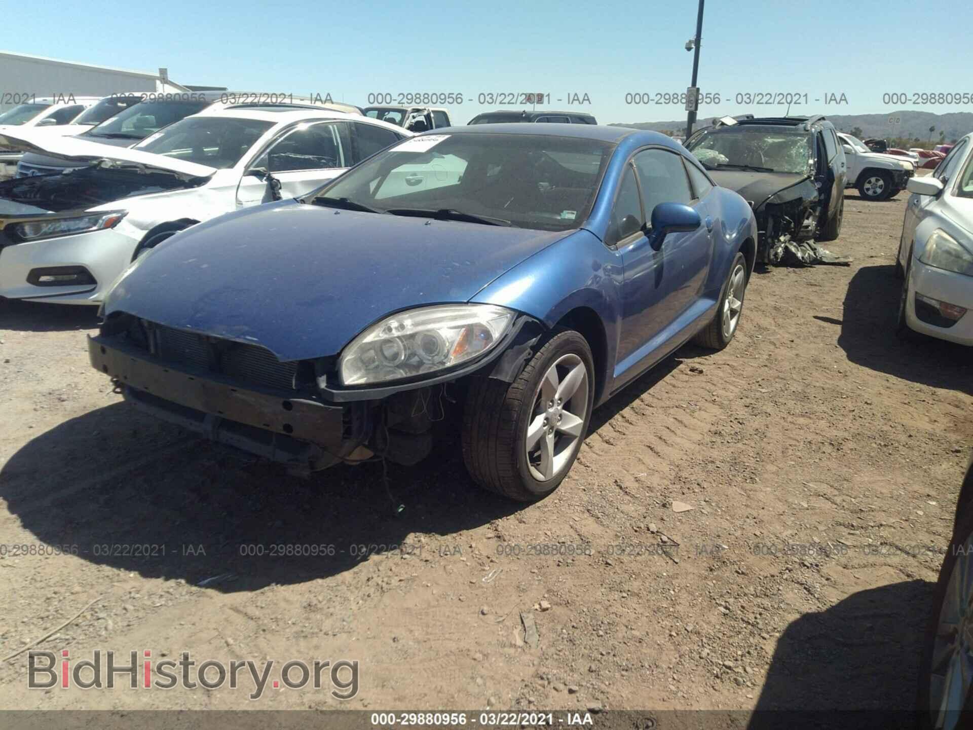 2006 MITSUBISHI ECLIPSE - VIN: 4A3AK24F46E036520 - Фото 2