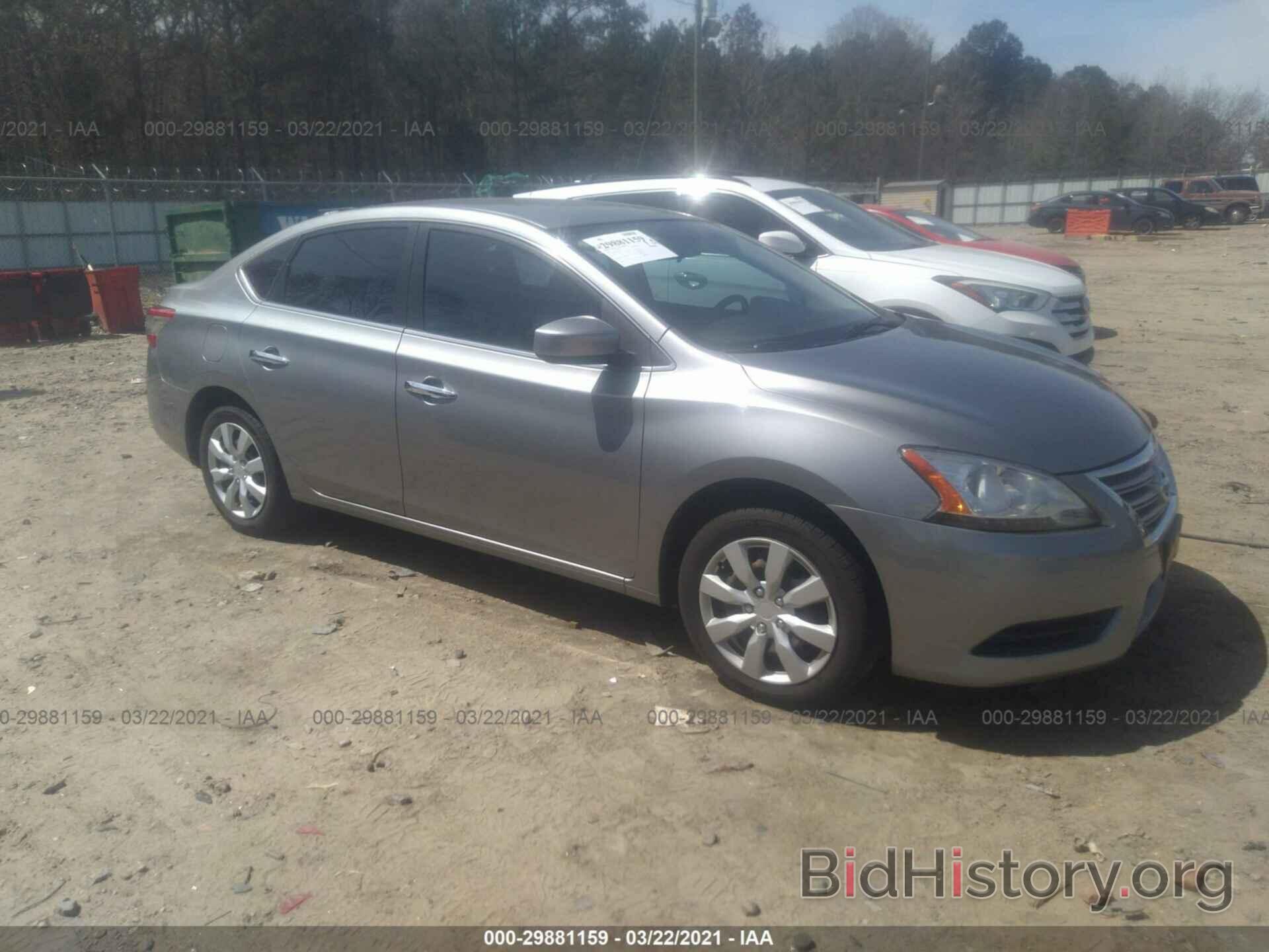 Photo 3N1AB7APXEY229305 - NISSAN SENTRA 2014