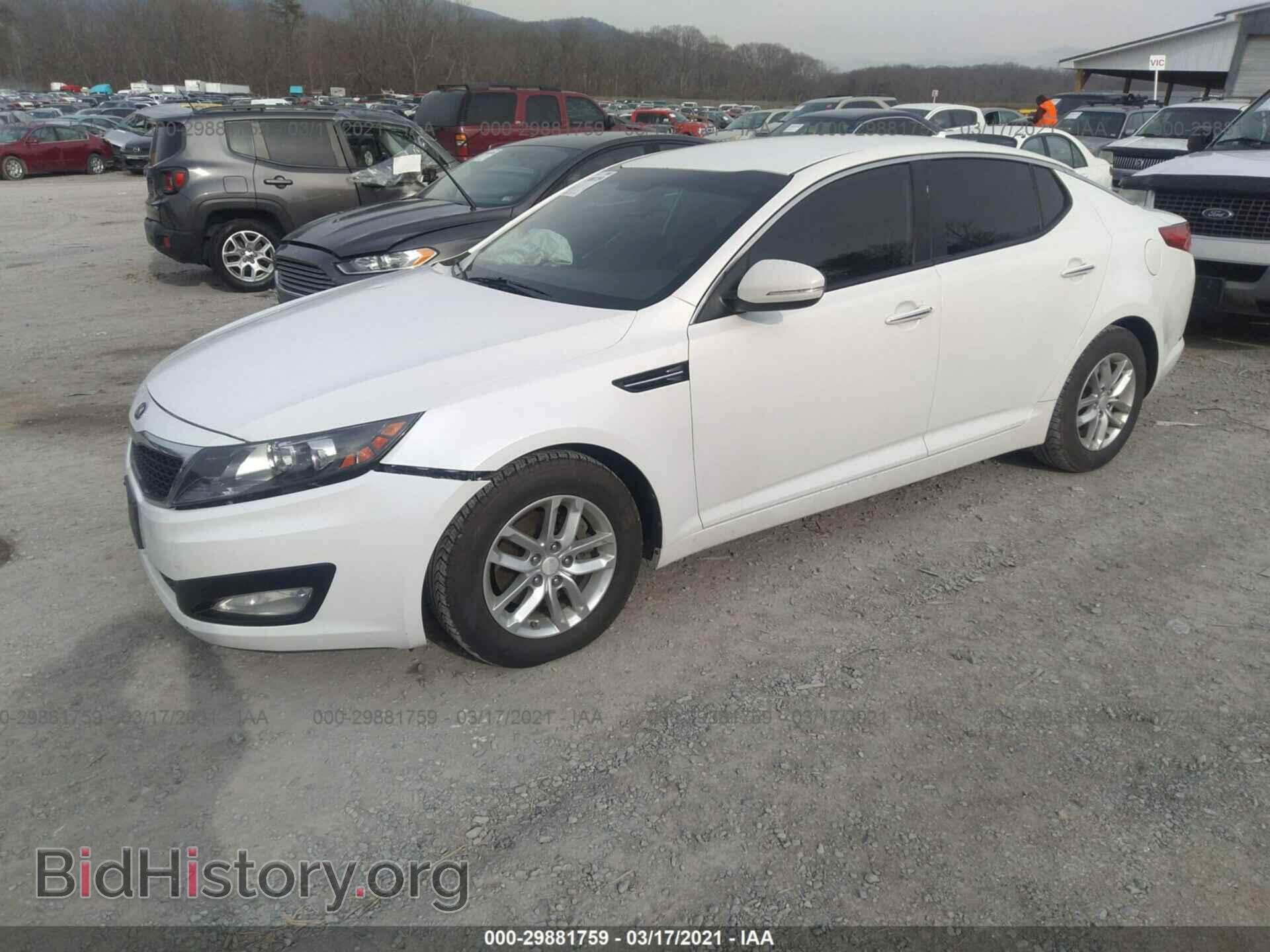 2013 KIA OPTIMA - VIN: KNAGM4A78D5403204 - Фото 2