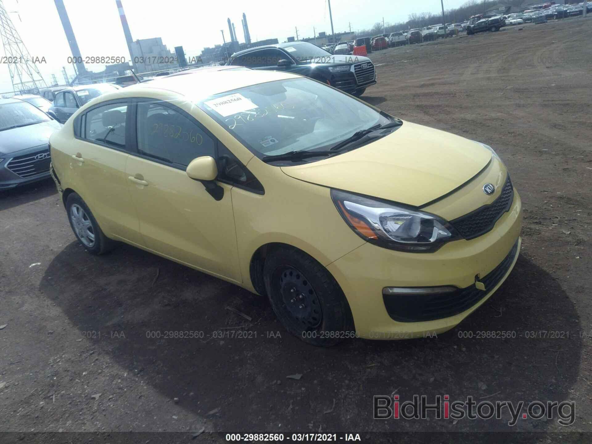 Photo KNADM4A34G6696453 - KIA RIO 2016