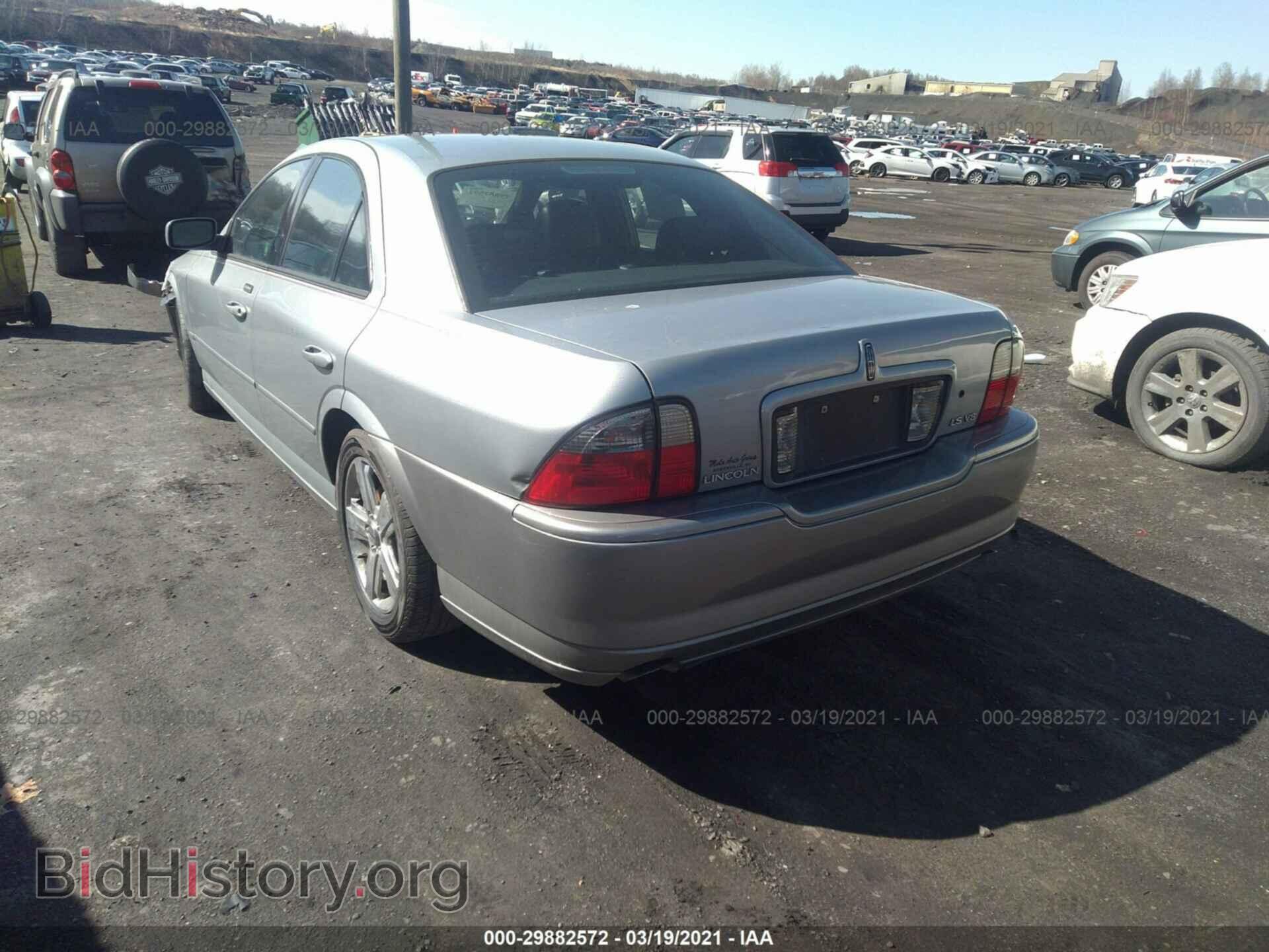 2006 LINCOLN LS - VIN: 1LNFM87A36Y612582 - Фото 3