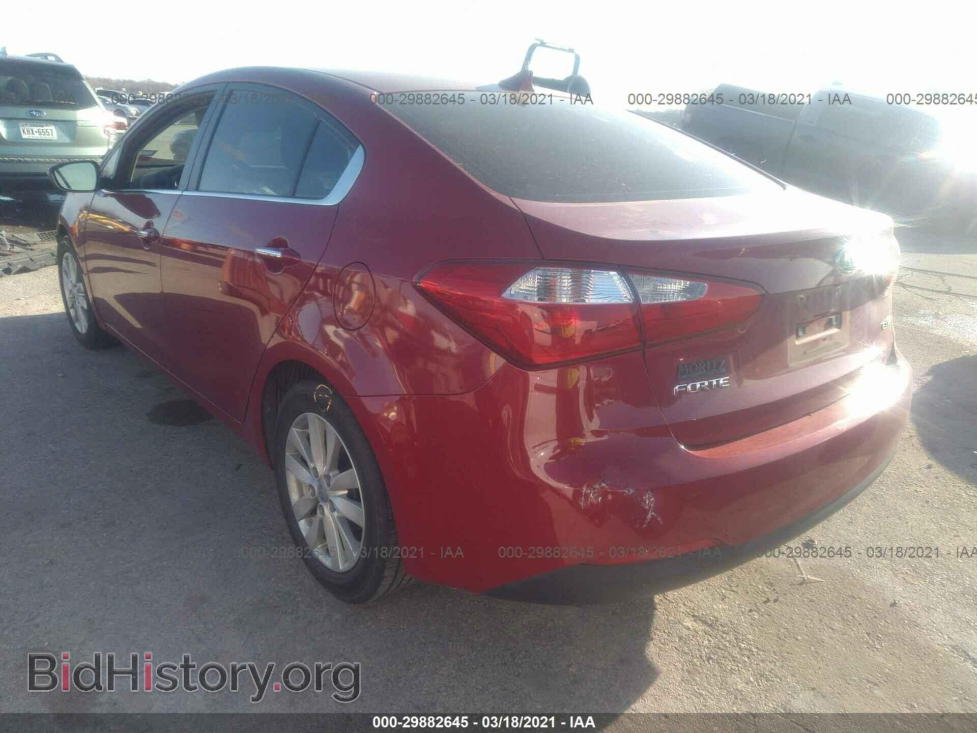 2014 KIA FORTE - VIN: KNAFX4A88E5085372 - Фото 3