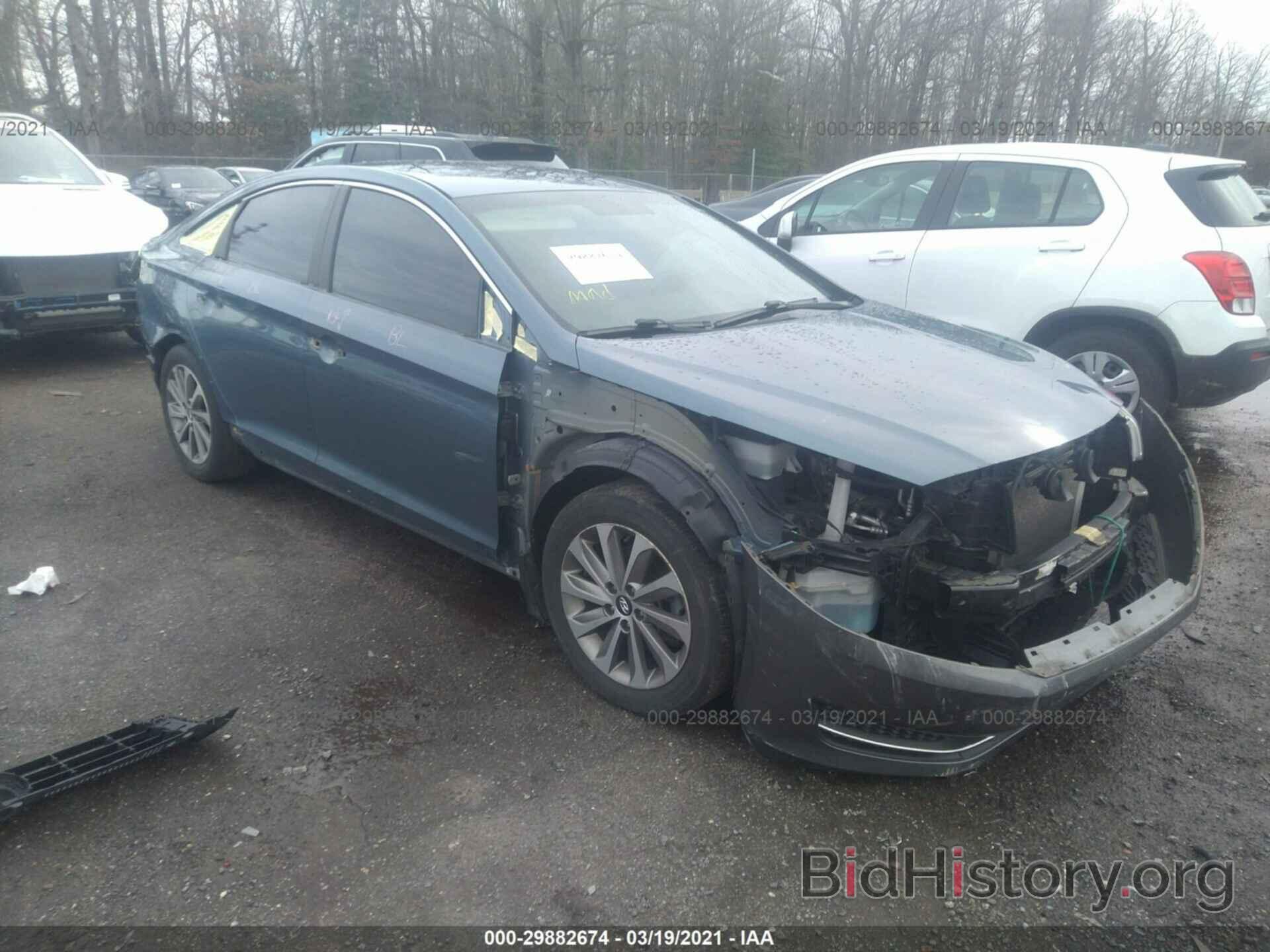 Photo 5NPE34AF3FH139445 - HYUNDAI SONATA 2015