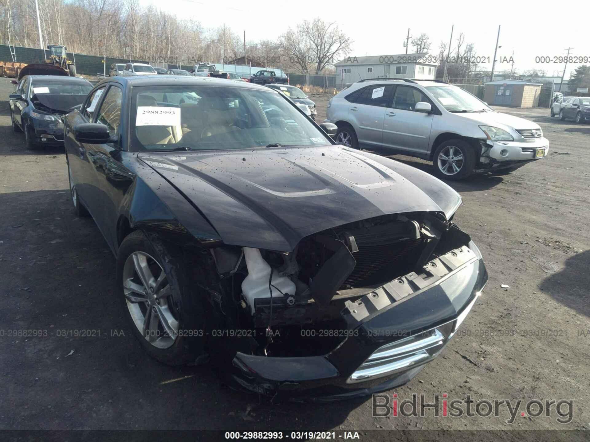 Photo 2C3CDXJG2CH306076 - DODGE CHARGER 2012