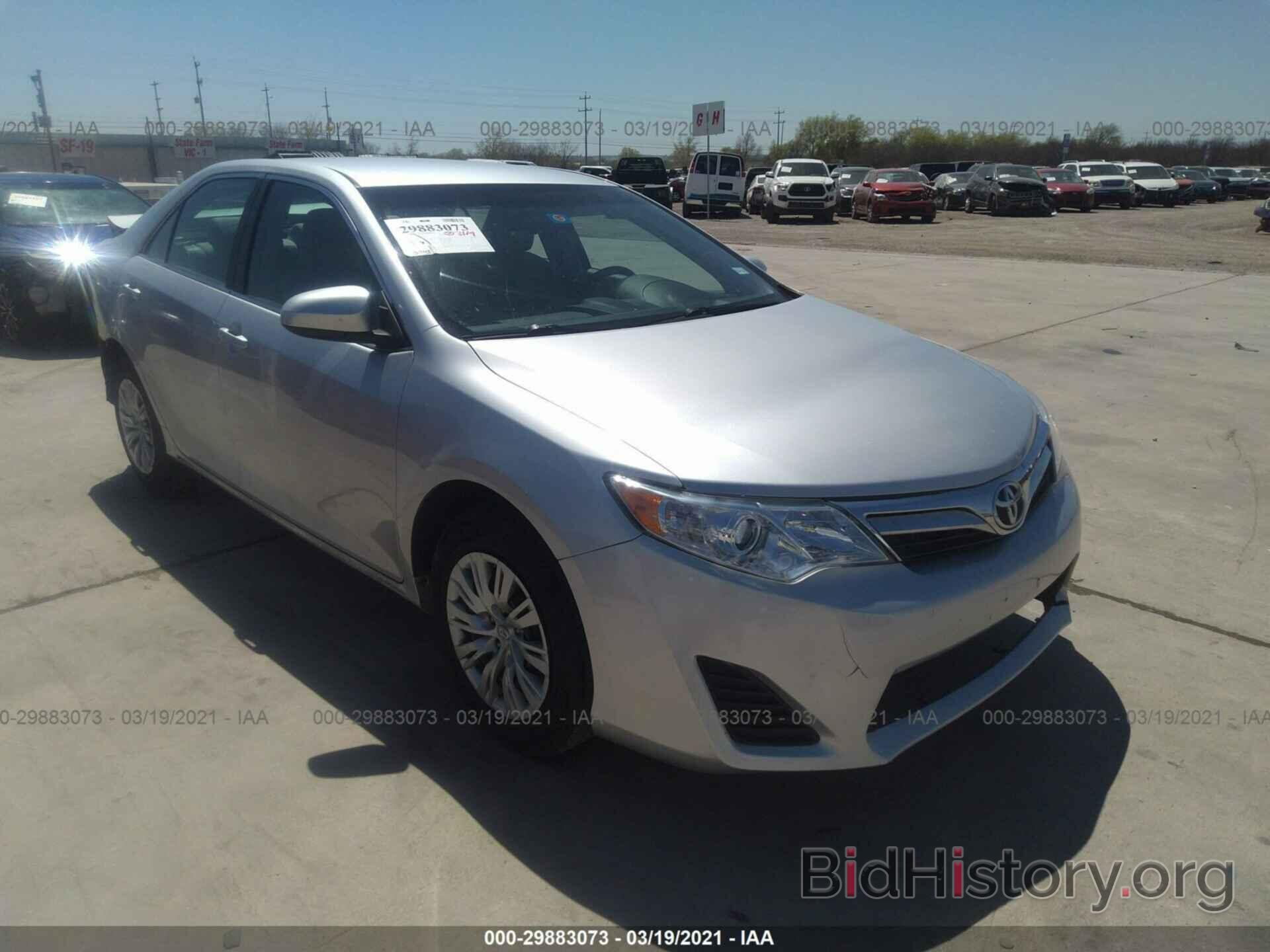 Photo 4T4BF1FK7CR261176 - TOYOTA CAMRY 2012