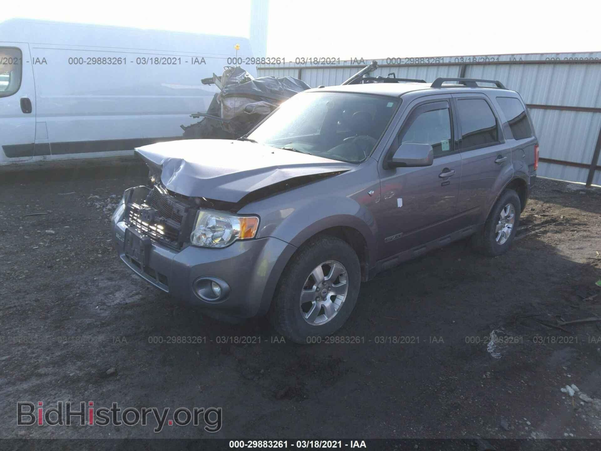 2008 FORD ESCAPE - VIN: 1FMCU94118KC72299 - Фото 2