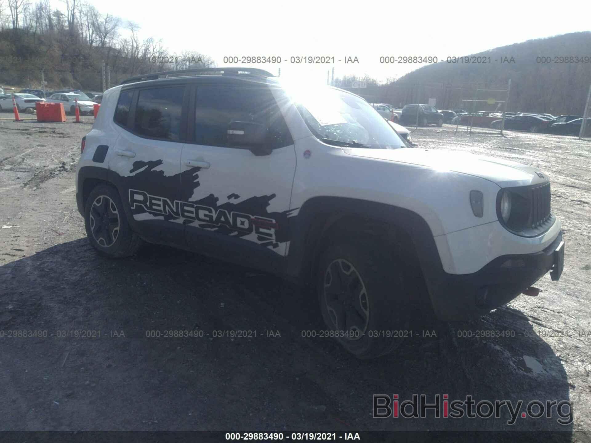 Photo ZACCJBCT5GPD66441 - JEEP RENEGADE 2016