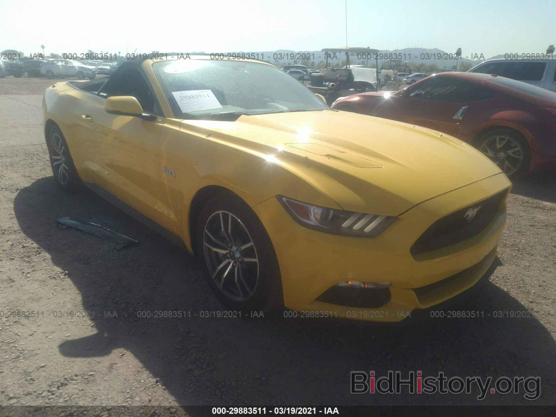 Photo 1FATP8FF4G5274596 - FORD MUSTANG 2016