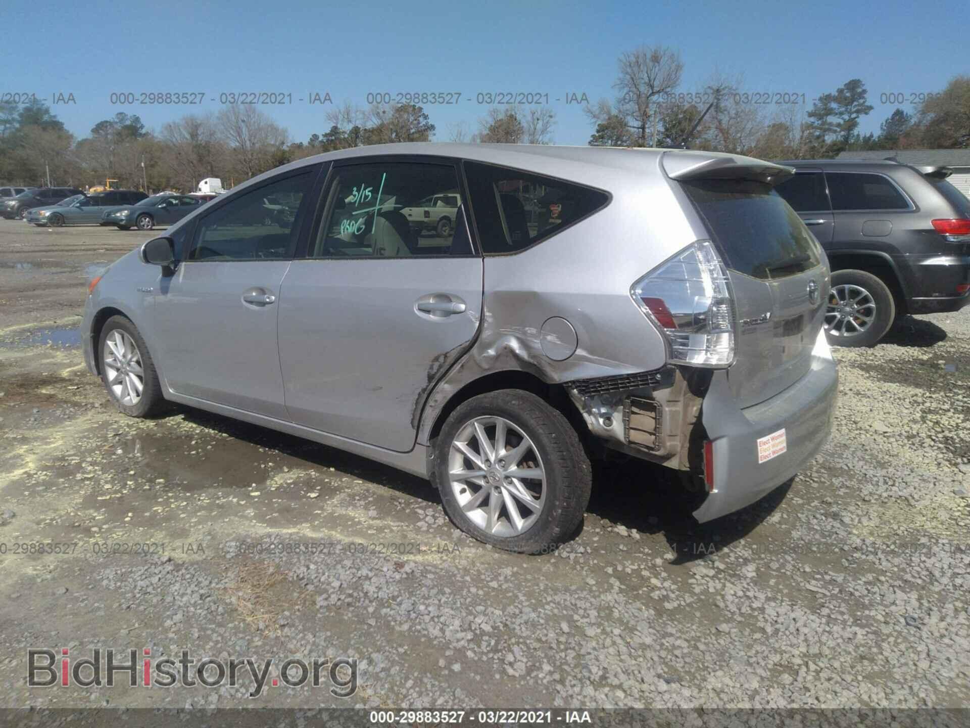 2012 TOYOTA PRIUS V - VIN: JTDZN3EU4C3128492 - Фото 3