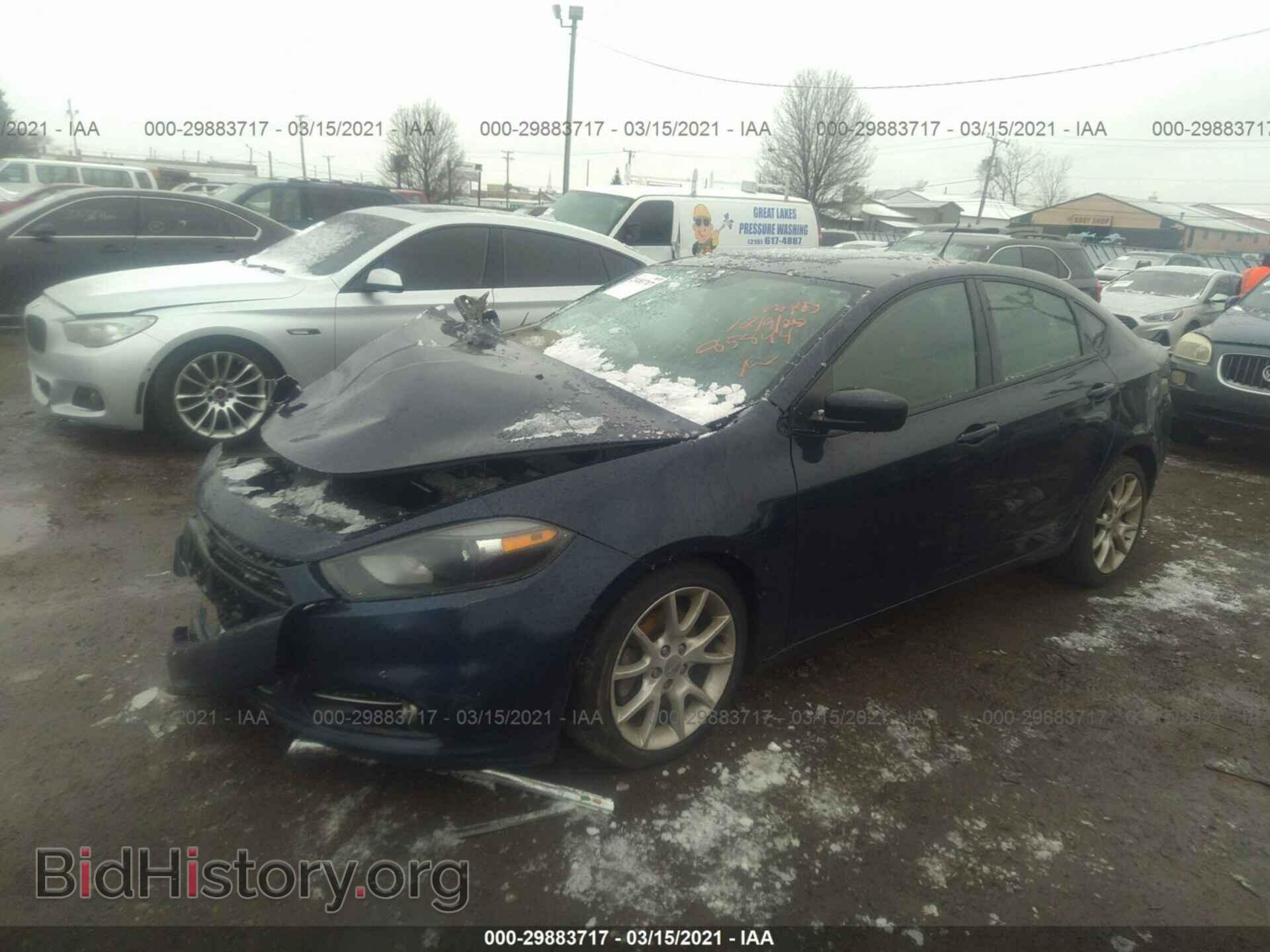 2013 DODGE DART - VIN: 1C3CDFBA5DD323425 - Photo 2