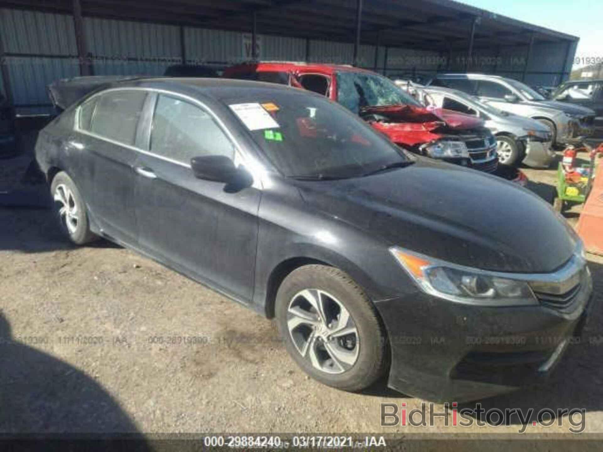 Photo 1HGCR2F33GA043916 - HONDA ACCORD SEDAN 2016