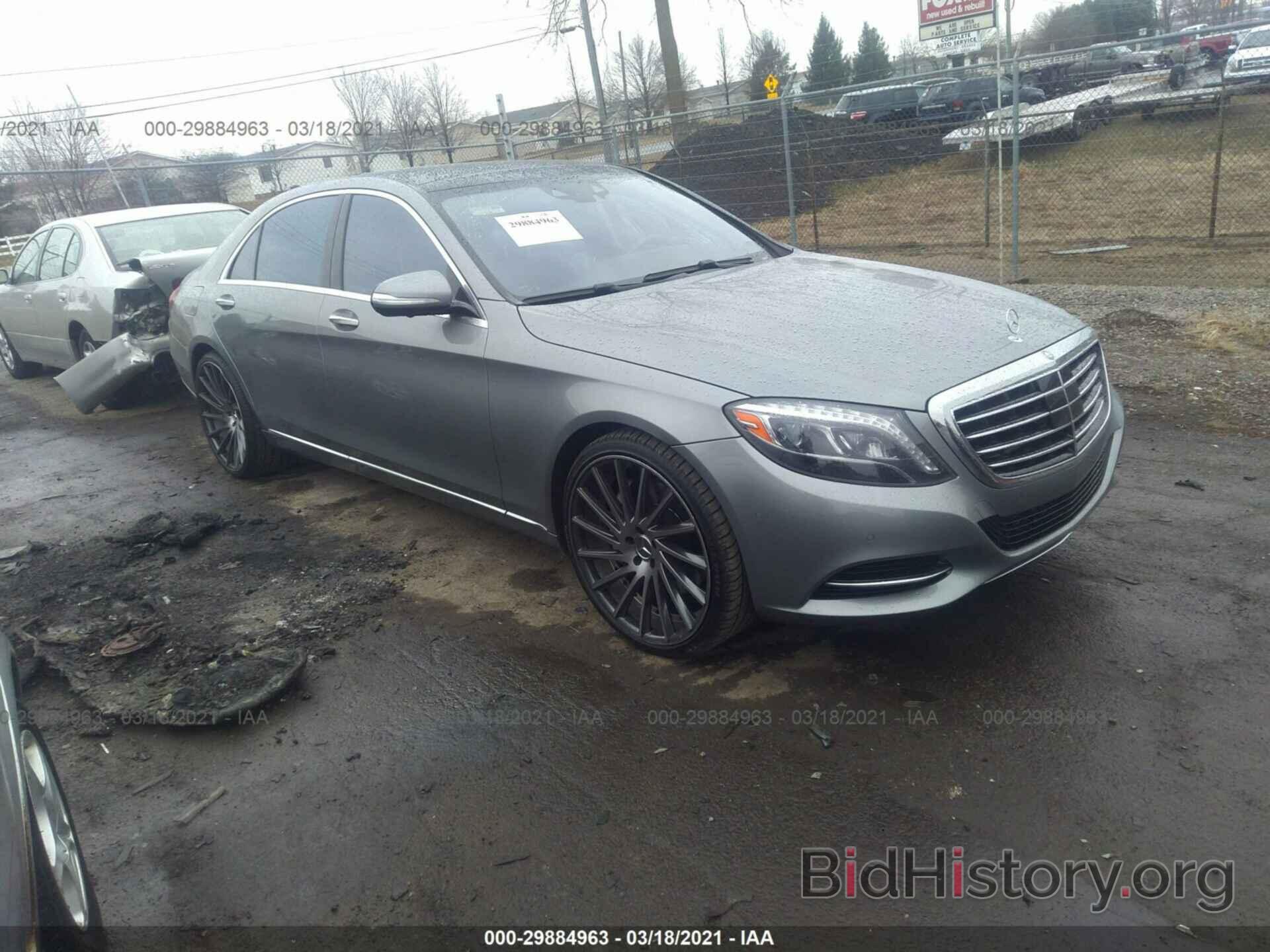 Photo WDDUG8FB3FA118637 - MERCEDES-BENZ S-CLASS 2015