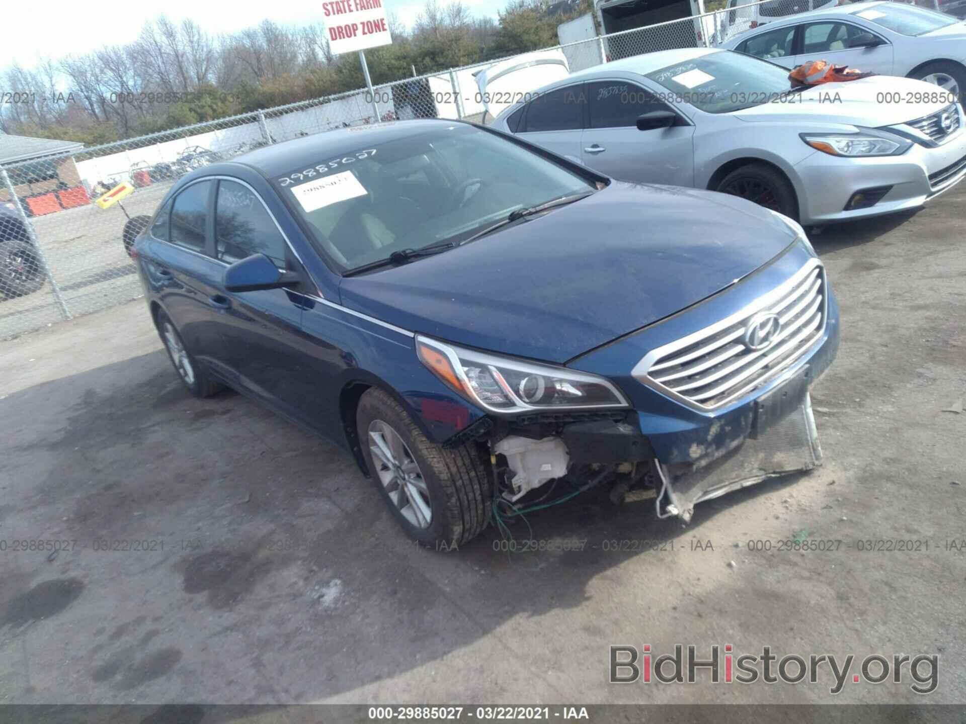 Photo 5NPE24AF3FH159567 - HYUNDAI SONATA 2015