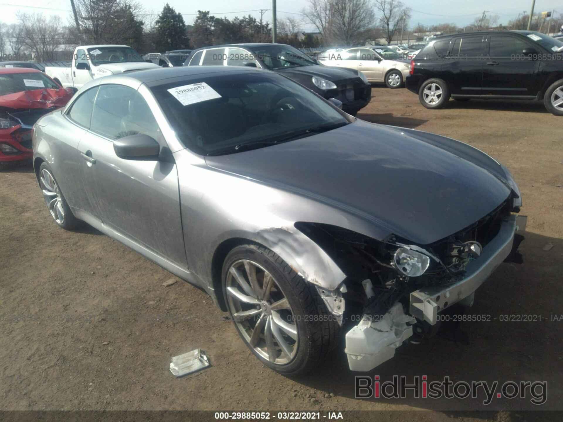 Photo JNKCV66EX9M721709 - INFINITI G37 CONVERTIBLE 2009