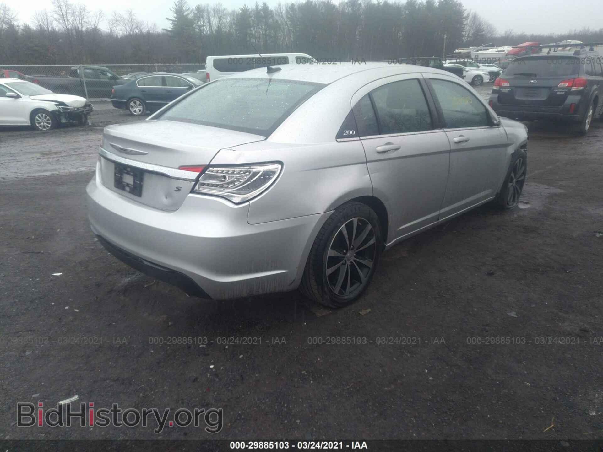 2012 CHRYSLER 200 - VIN: 1C3CCBBGXCN251209 - Фото 4