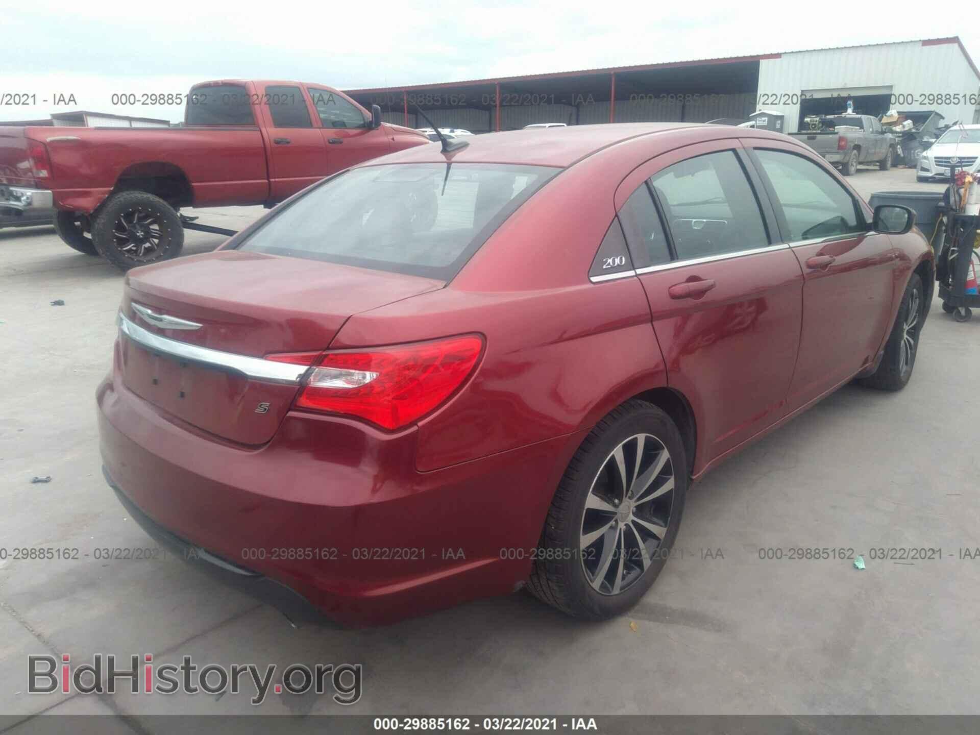 2013 CHRYSLER 200 - VIN: 1C3CCBBG5DN712205 - Фото 4