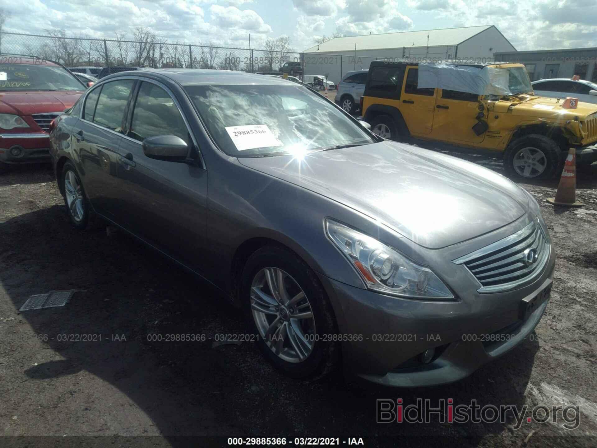 Photo JN1CV6AP3DM714722 - INFINITI G37 SEDAN 2013