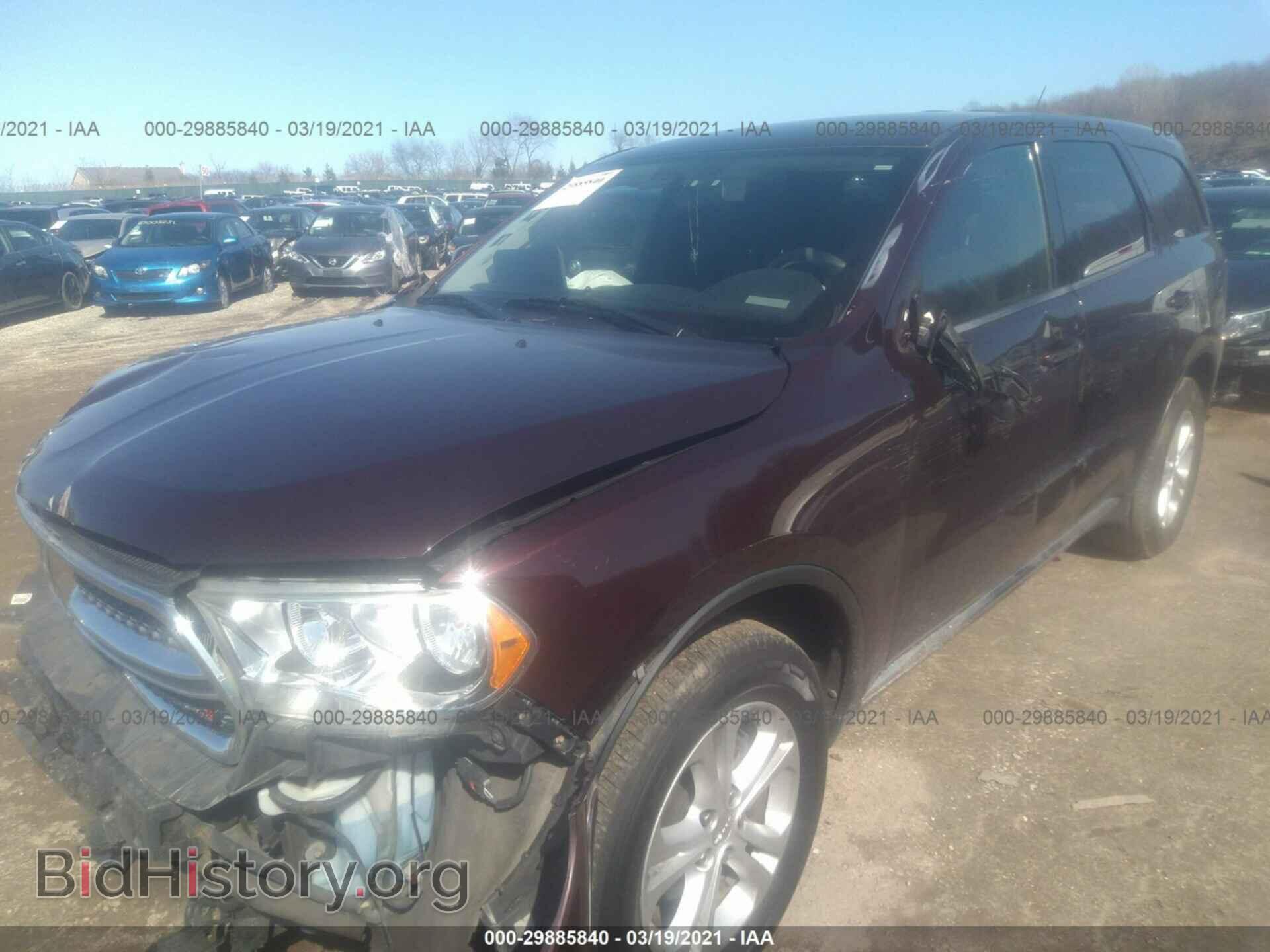 2012 DODGE DURANGO - VIN: 1C4RDHAG3CC335181 - Фото 2