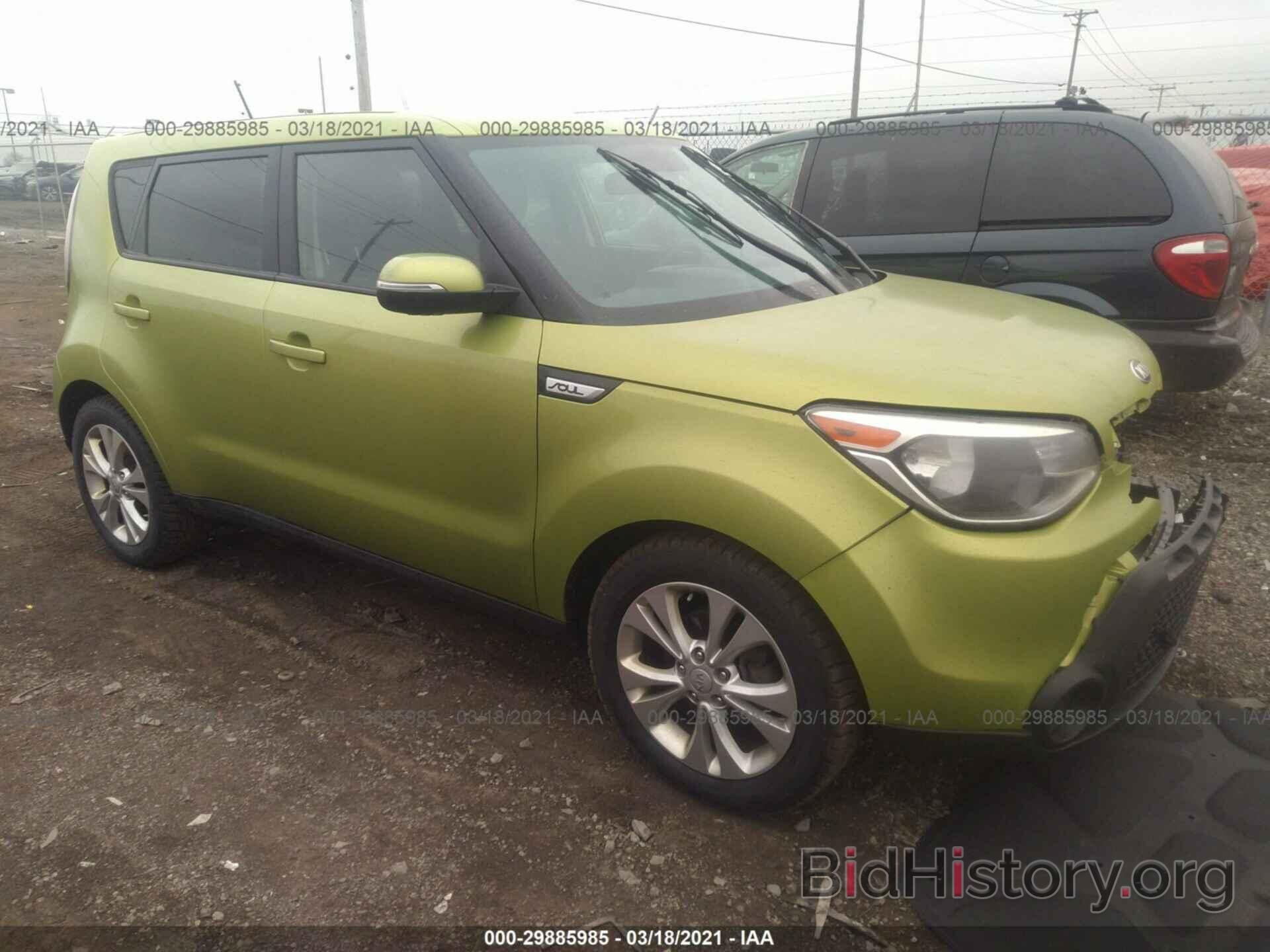 Photo KNDJP3A5XE7708833 - KIA SOUL 2014