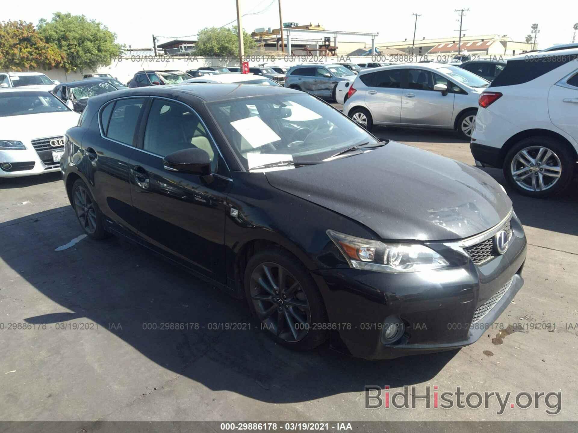 Photo JTHKD5BH2D2160466 - LEXUS CT 200H 2013