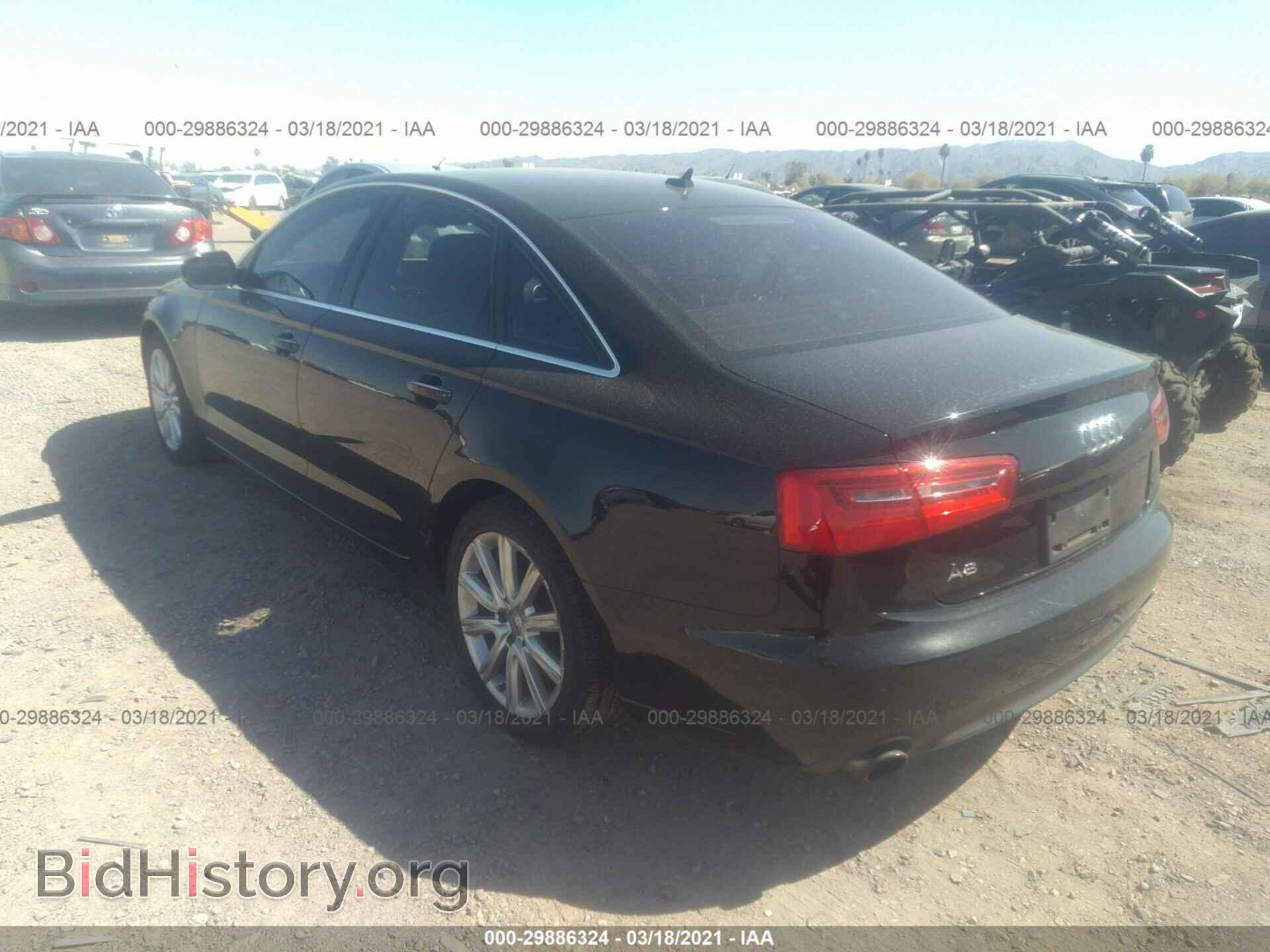 2013 AUDI A6 - VIN: WAUDFAFC2DN033143 - Фото 3