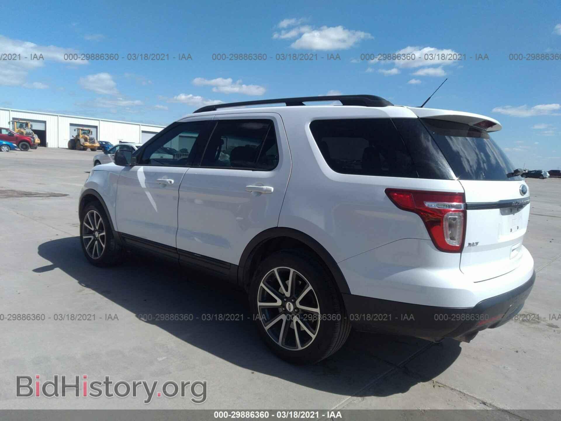 2015 FORD EXPLORER - VIN: 1FM5K7D88FGB39359 - Фото 3
