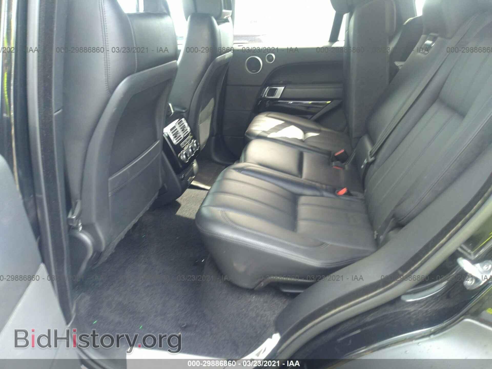 2015 LAND ROVER RANGE ROVER - VIN: SALGS2TF6FA237026 - Photo 8