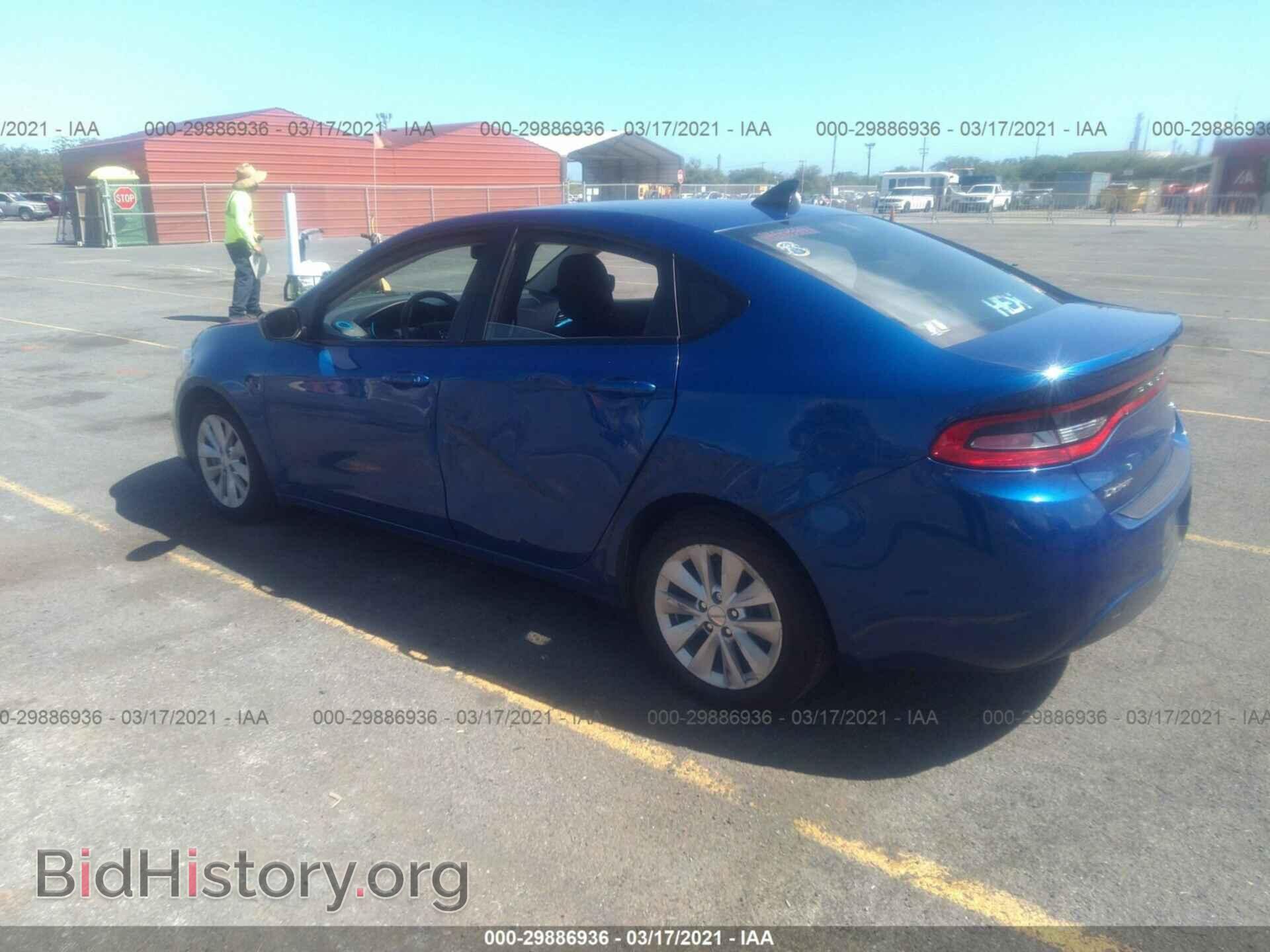 2014 DODGE DART - VIN: 1C3CDFDH0ED678062 - Фото 3