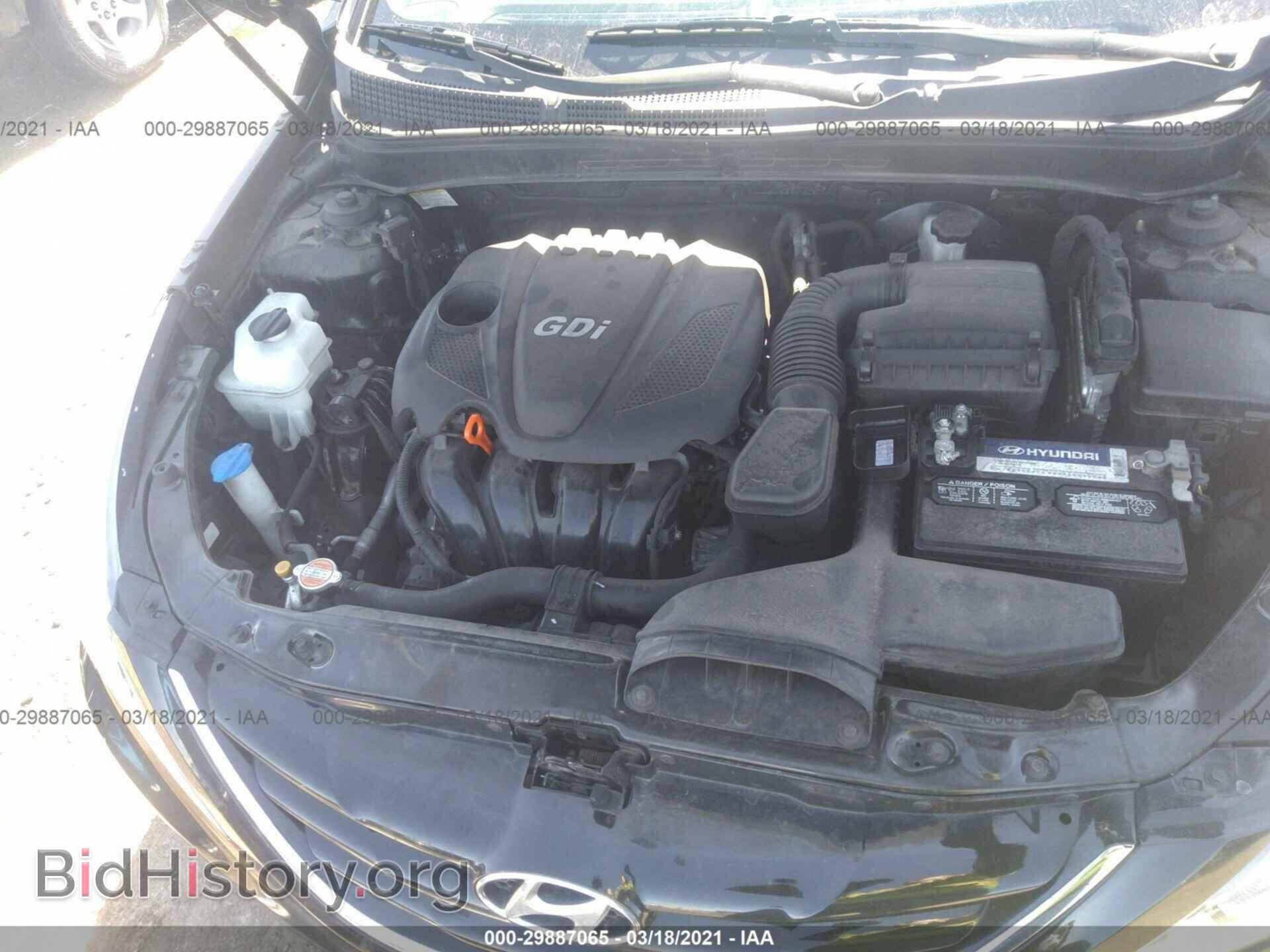 2012 HYUNDAI SONATA - VIN: 5NPEB4AC5CH499353 - Фото 10