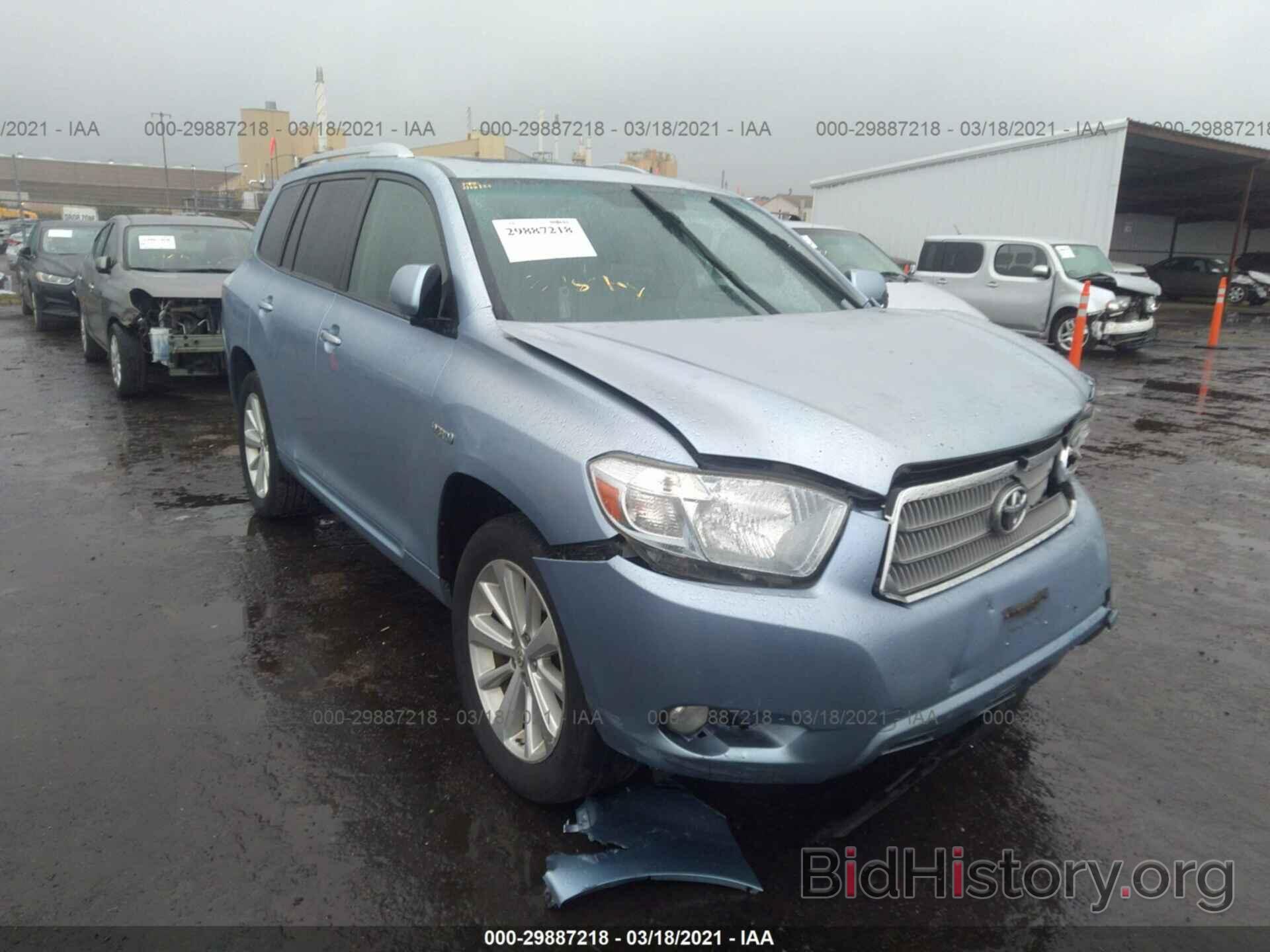 Фотография JTEEW44A082012014 - TOYOTA HIGHLANDER HYBRID 2008