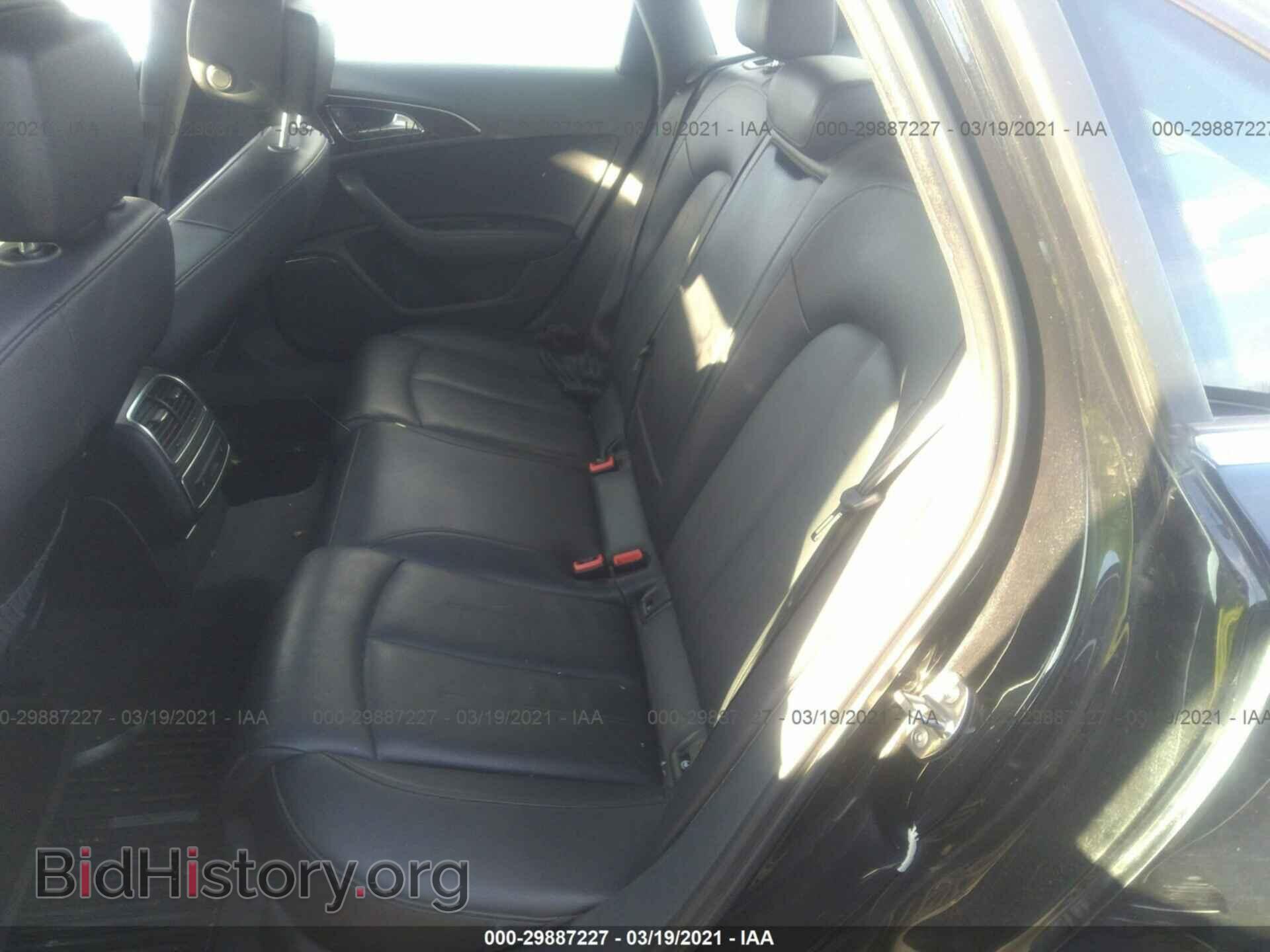 2014 AUDI A6 - VIN: WAUGFAFC2EN056923 - Фото 8