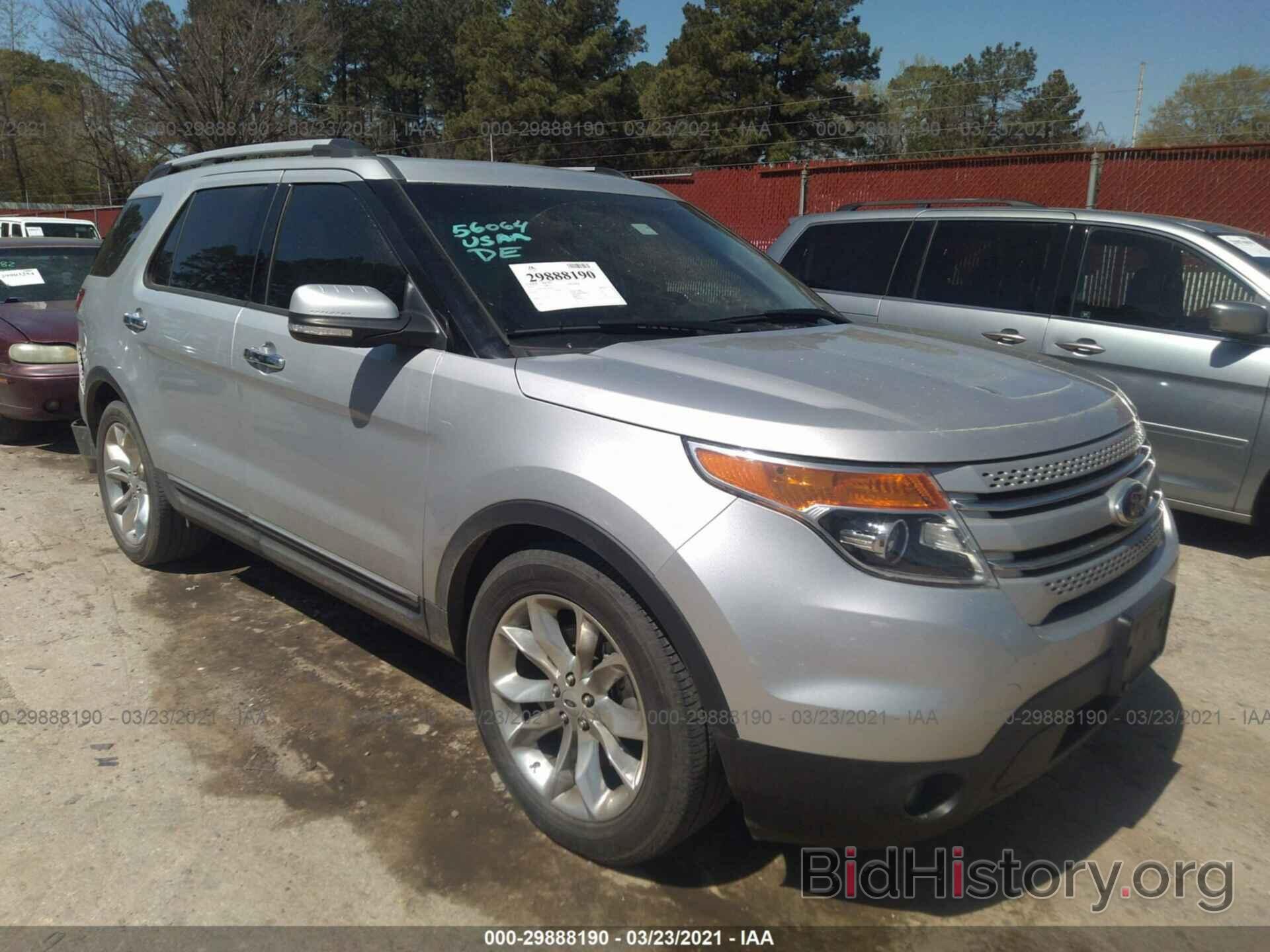 Photo 1FM5K7F88EGB78304 - FORD EXPLORER 2014