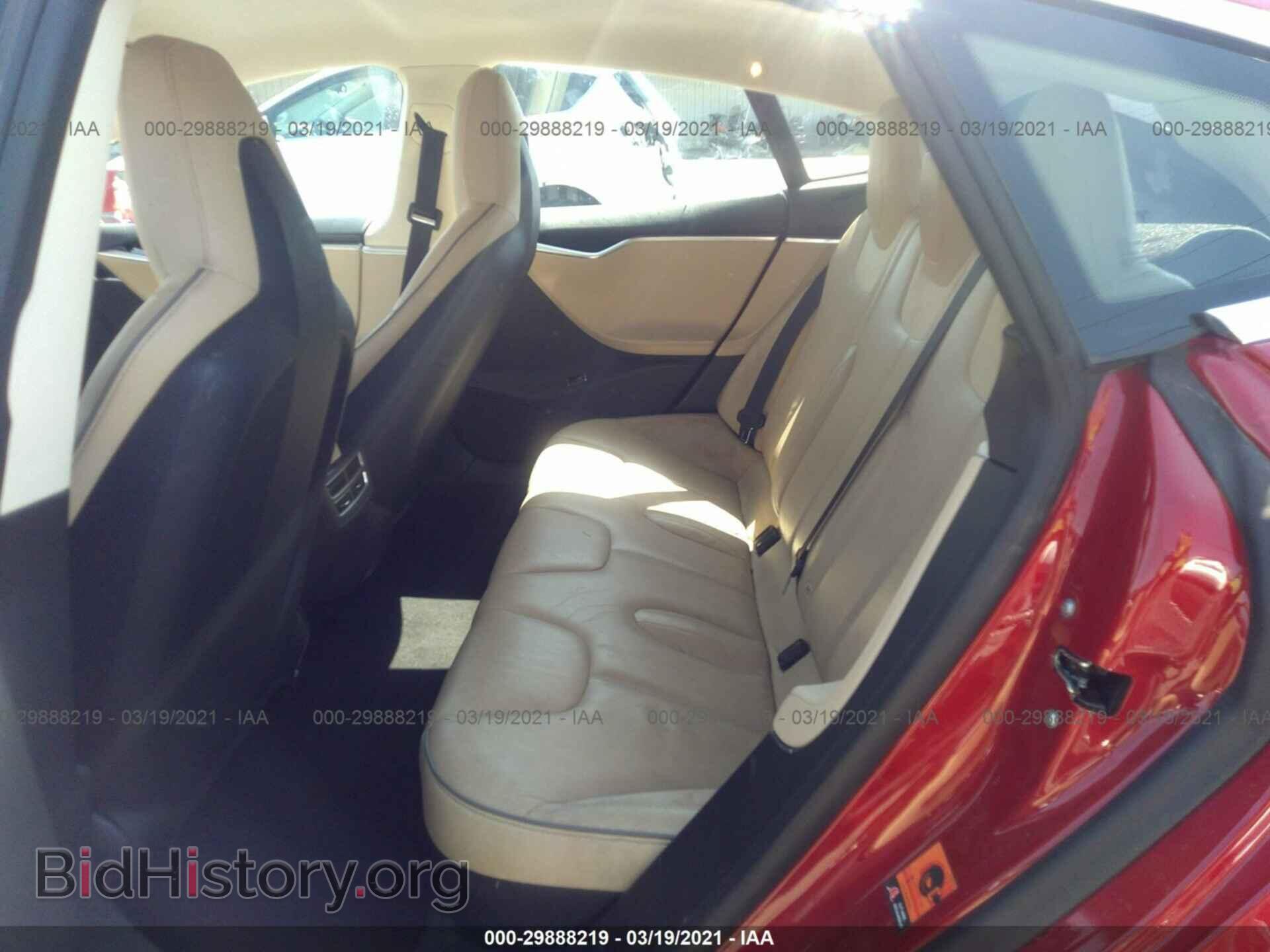 2014 TESLA MODEL S - VIN: 5YJSA1H11EFP61525 - Фото 8