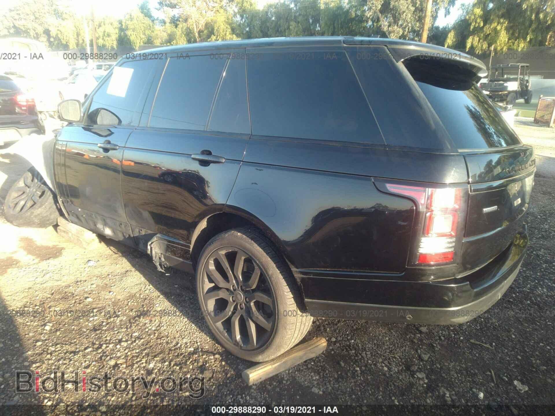 2016 LAND ROVER RANGE ROVER - VIN: SALGS2EF3GA315972 - Photo 3