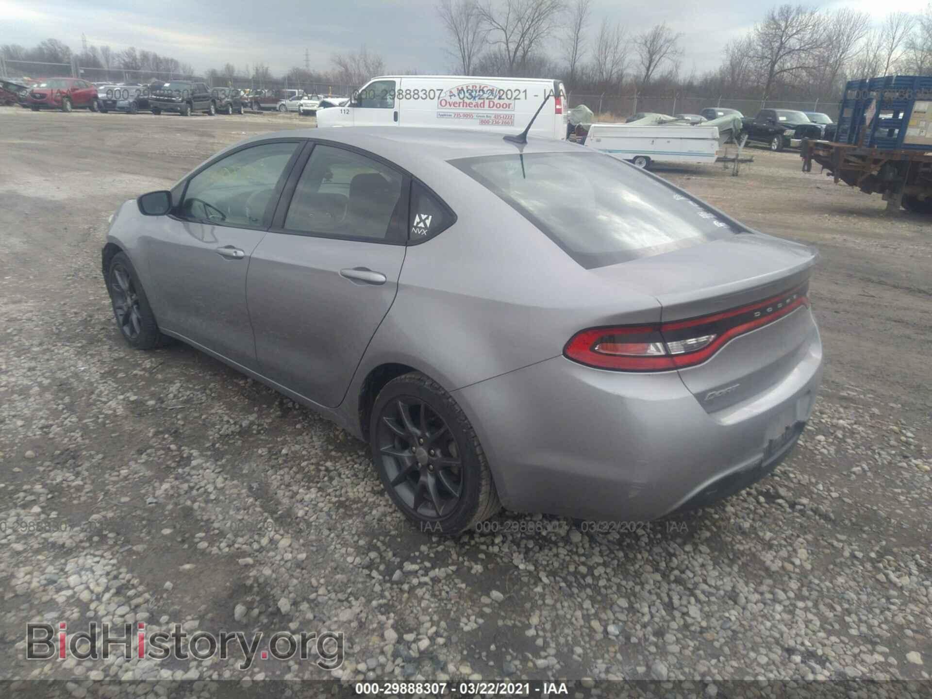 2016 DODGE DART - VIN: 1C3CDFAA1GD607074 - Фото 3