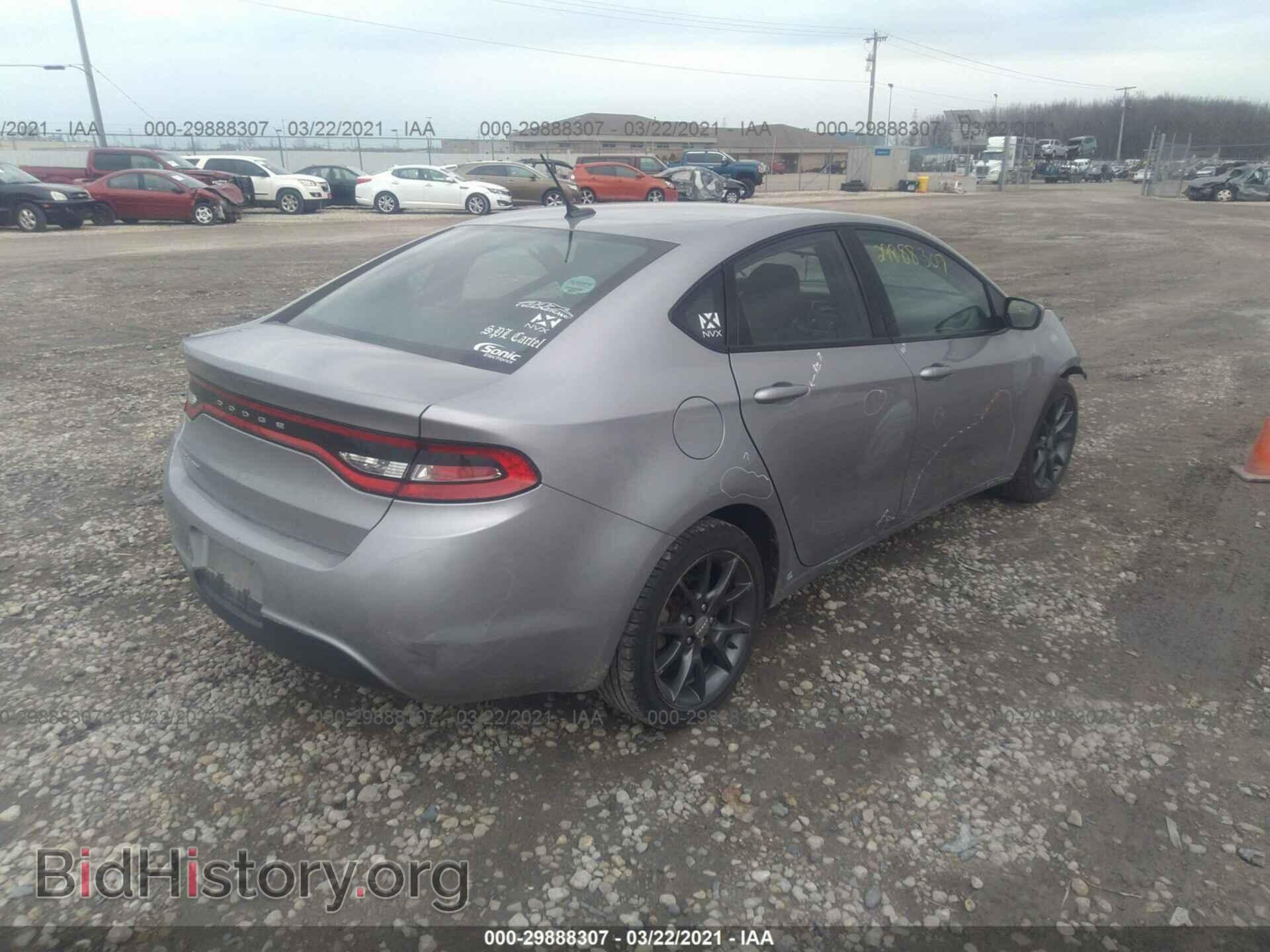 2016 DODGE DART - VIN: 1C3CDFAA1GD607074 - Фото 4