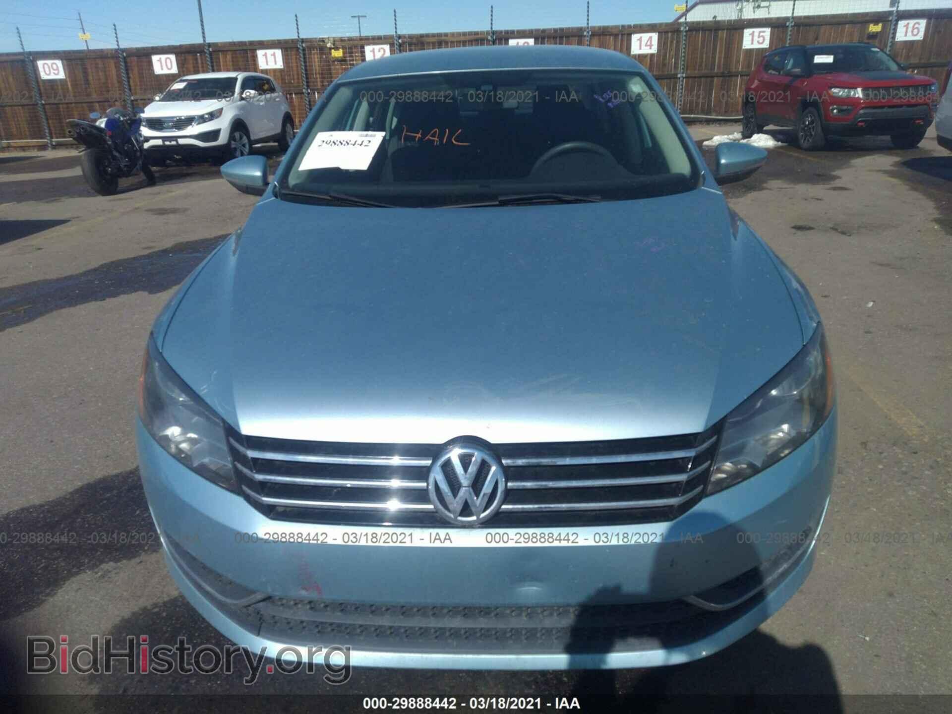2012 VOLKSWAGEN PASSAT - VIN: 1VWAH7A30CC057474 - Фото 6