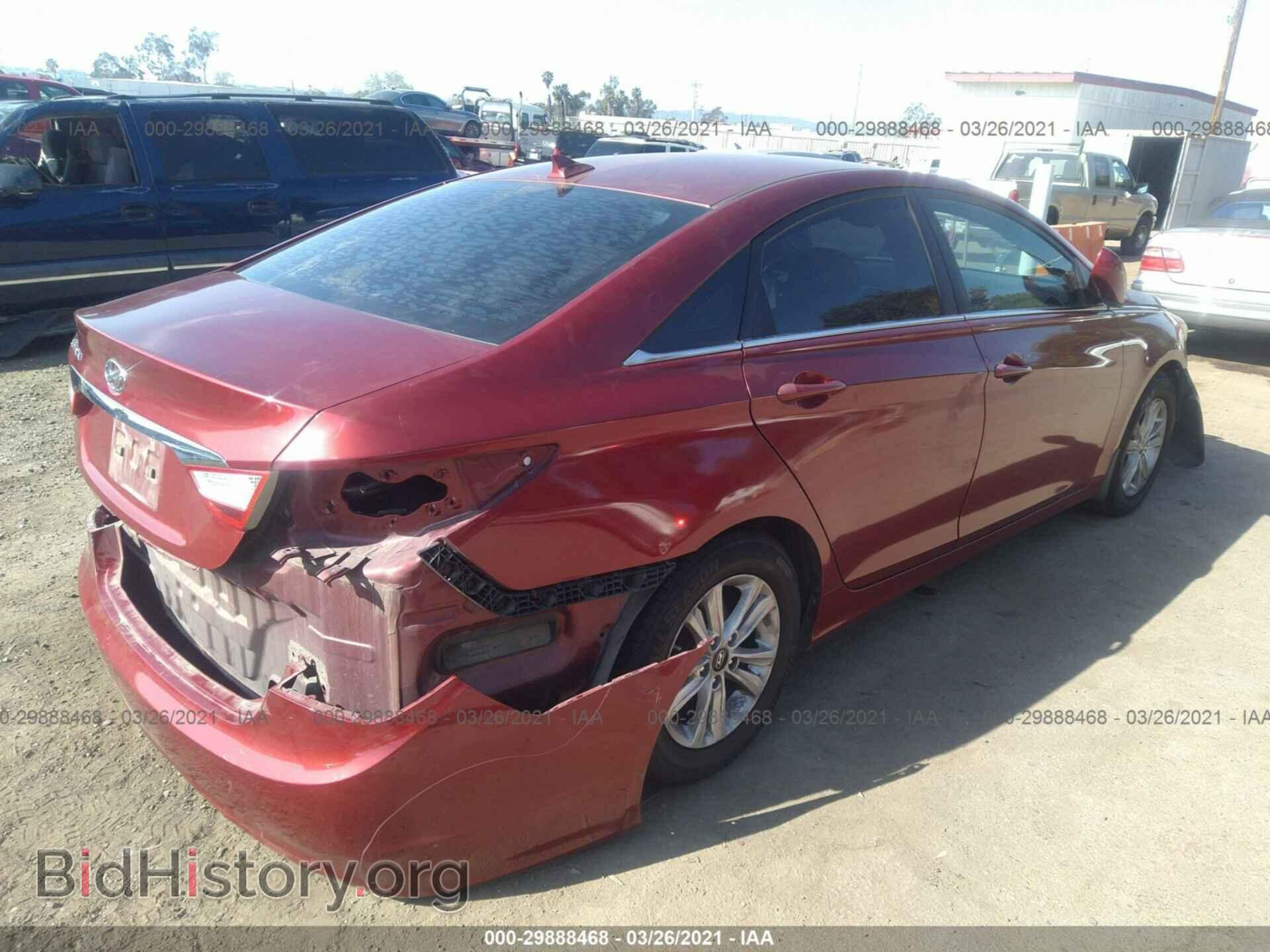 2012 HYUNDAI SONATA - VIN: 5NPEB4AC2CH332707 - Фото 4