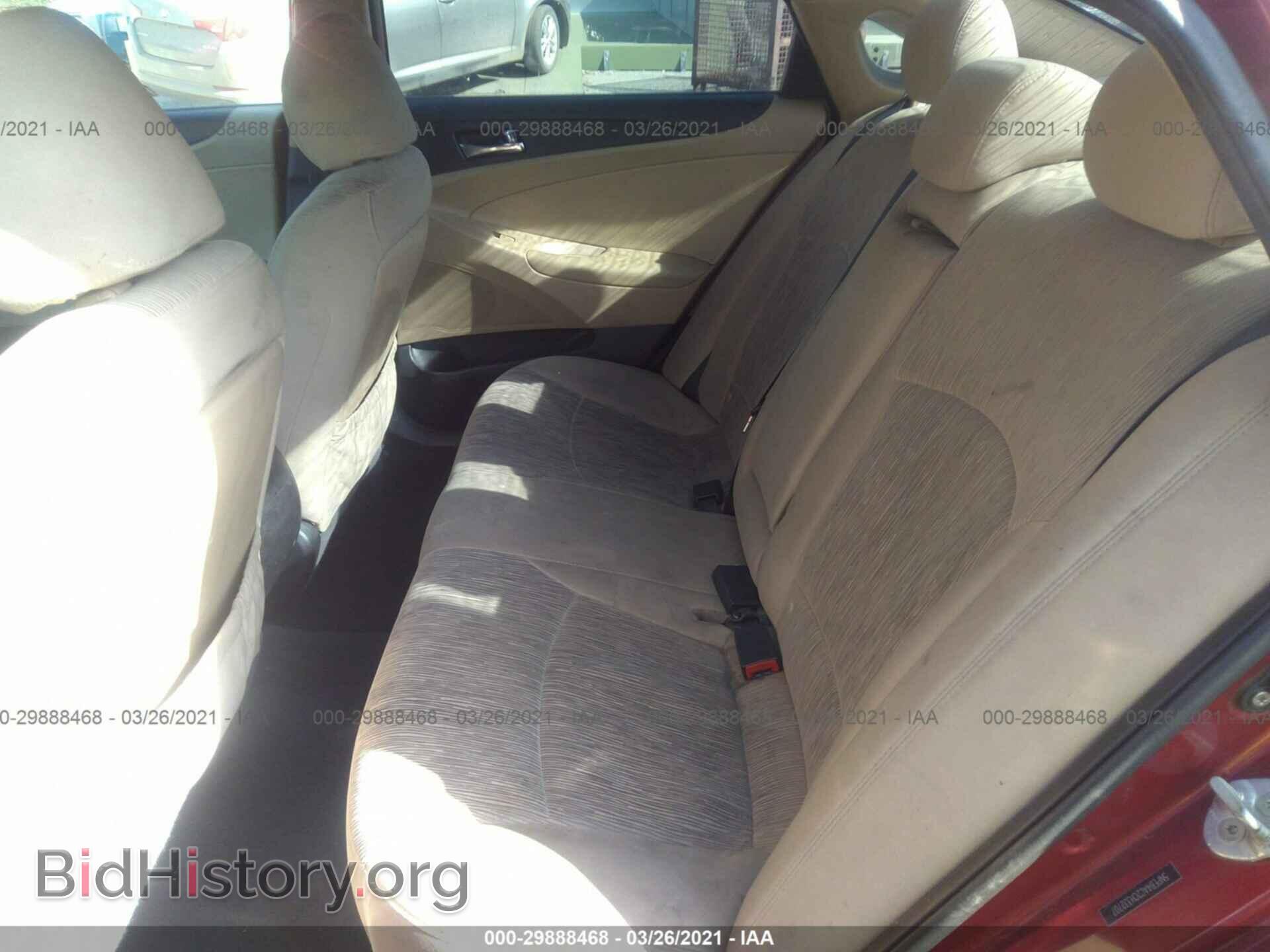 2012 HYUNDAI SONATA - VIN: 5NPEB4AC2CH332707 - Фото 8