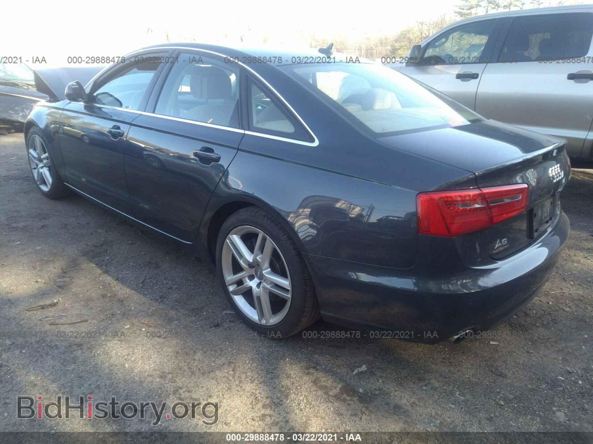 2014 AUDI A6 - VIN: WAUGFAFC8EN046445 - Фото 3