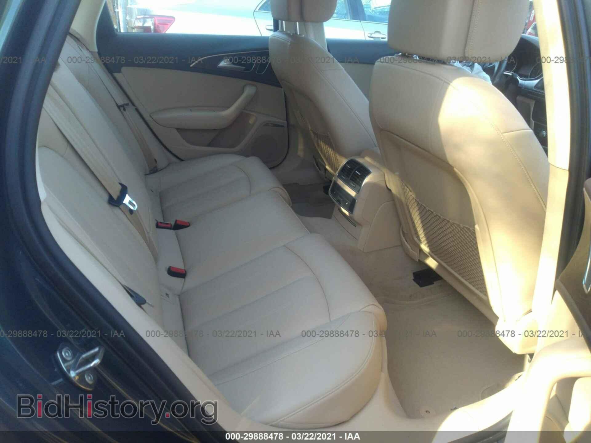 2014 AUDI A6 - VIN: WAUGFAFC8EN046445 - Фото 8