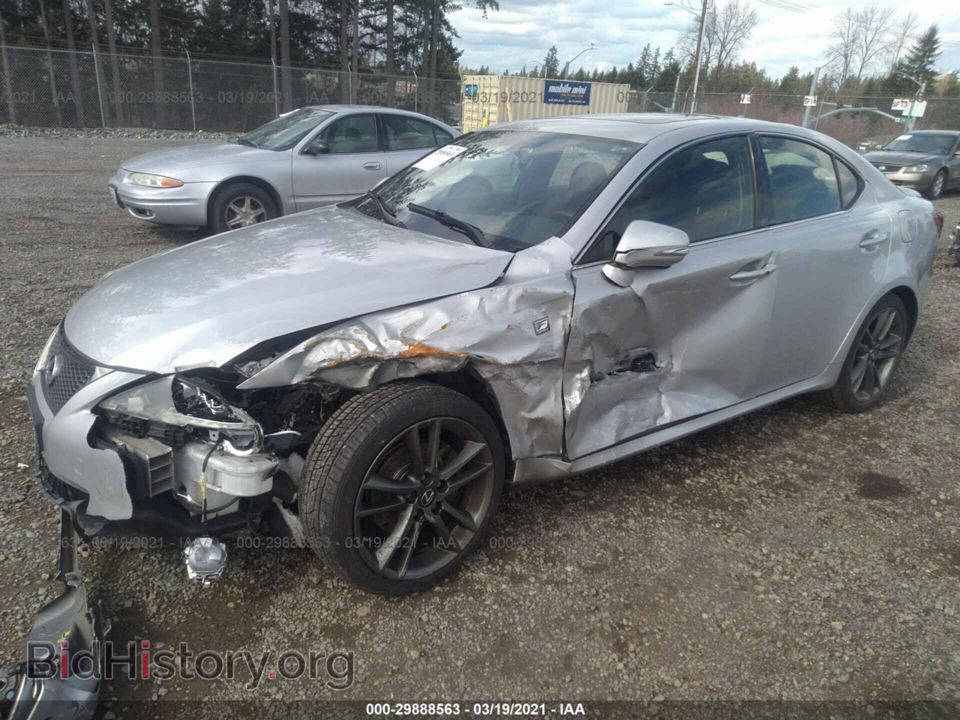 2012 LEXUS IS 250 - VIN: JTHBF5C26C5167633 - Фото 2