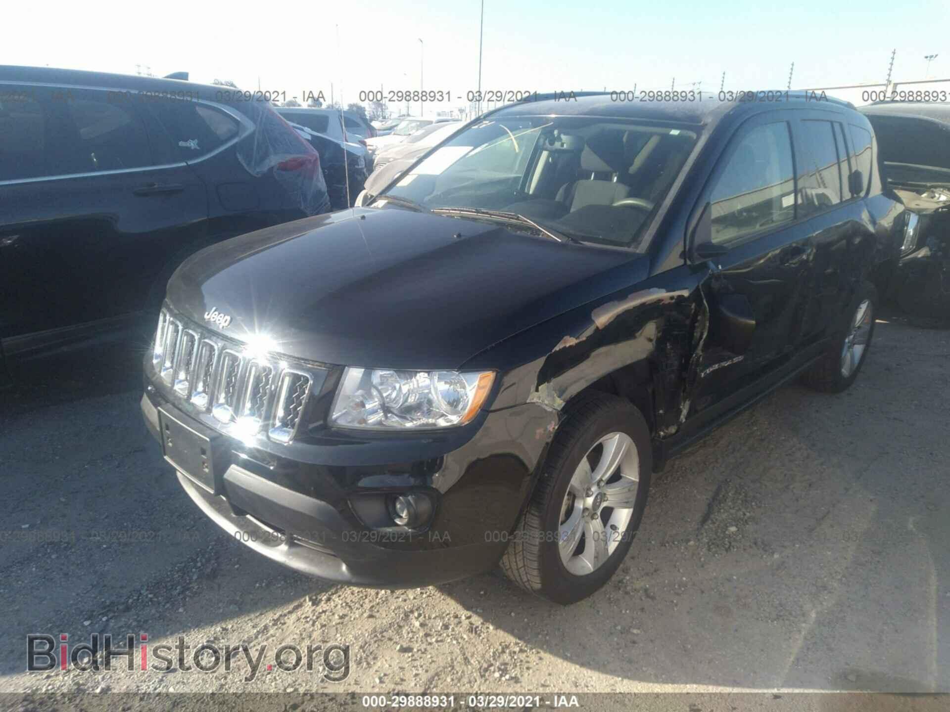 2012 JEEP COMPASS - VIN: 1C4NJCBA5CD647517 - Фото 2