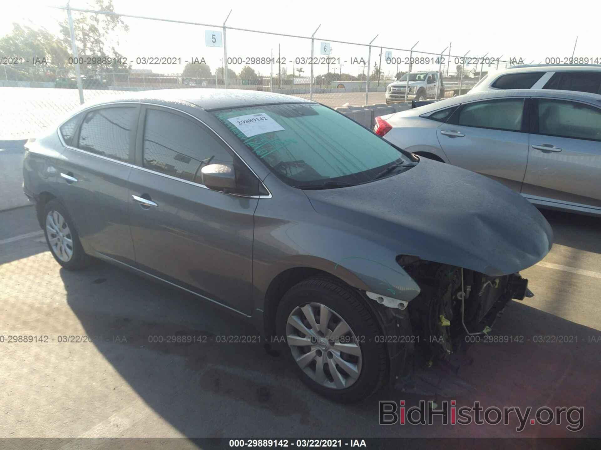 Photo 3N1AB7AP8FY311616 - NISSAN SENTRA 2015